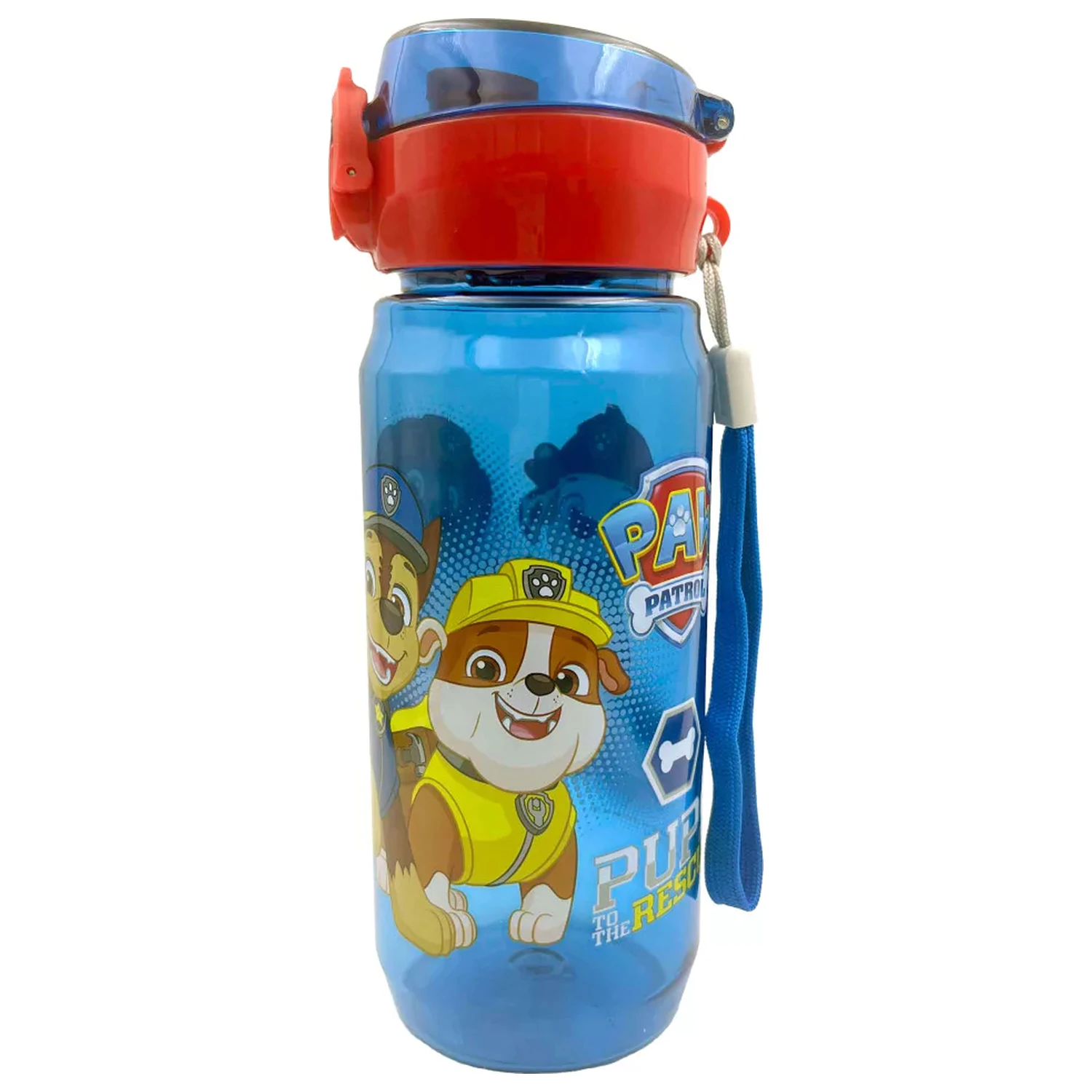 PAW Patrol Best Team plastic water bottle with hanger 600 ml product photo