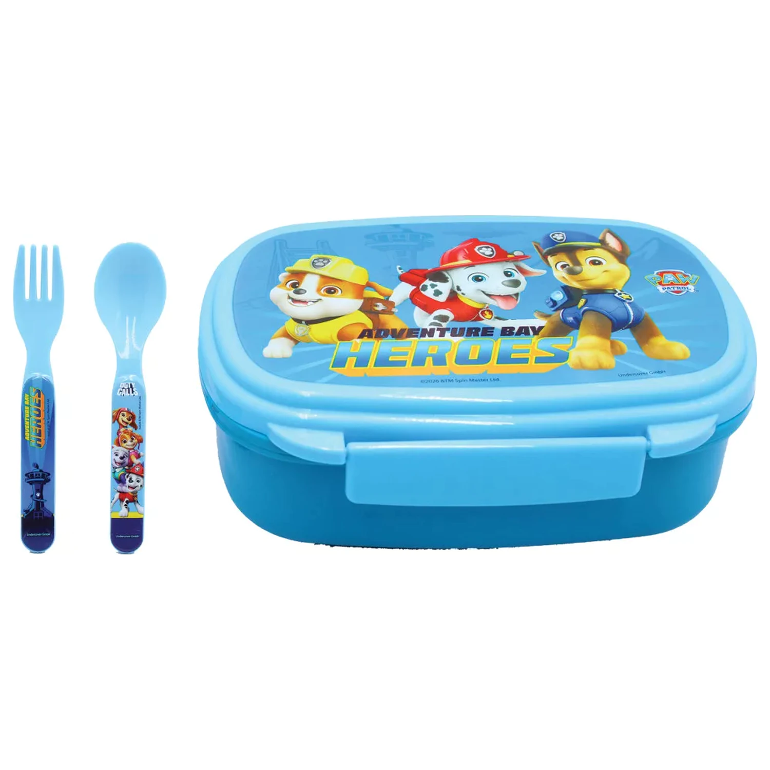 PAW Patrol Best Team Sandwich Box + Cutlery Set product photo