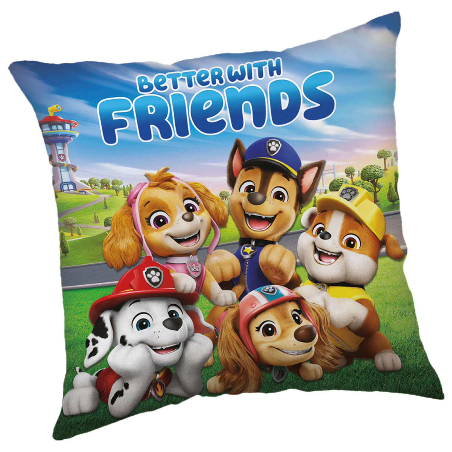 Paw Patrol Better With Friends cushion, throw pillow product photo