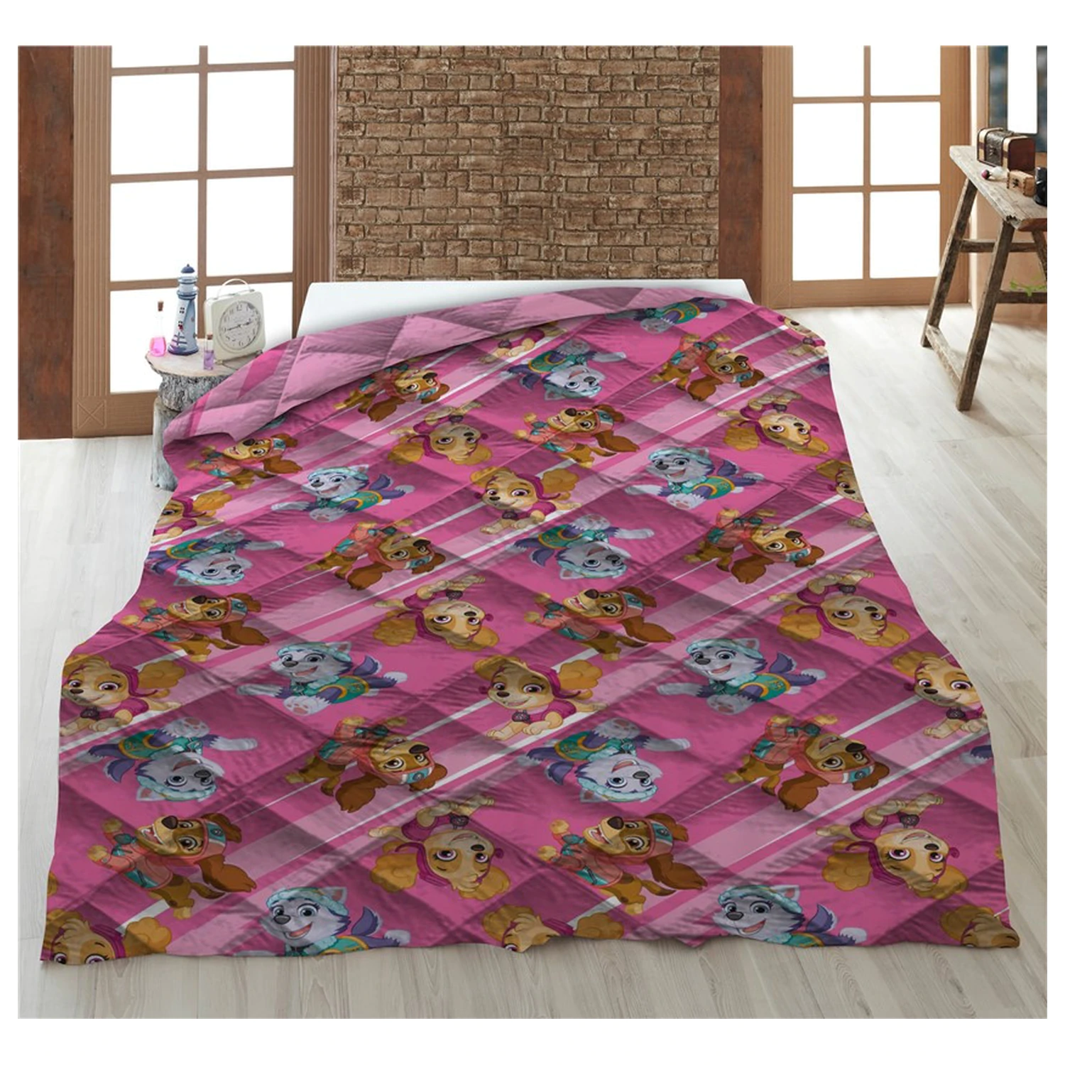 Paw Patrol Boss Quilted Bedspread, Duvet Cover 140x200cm product photo