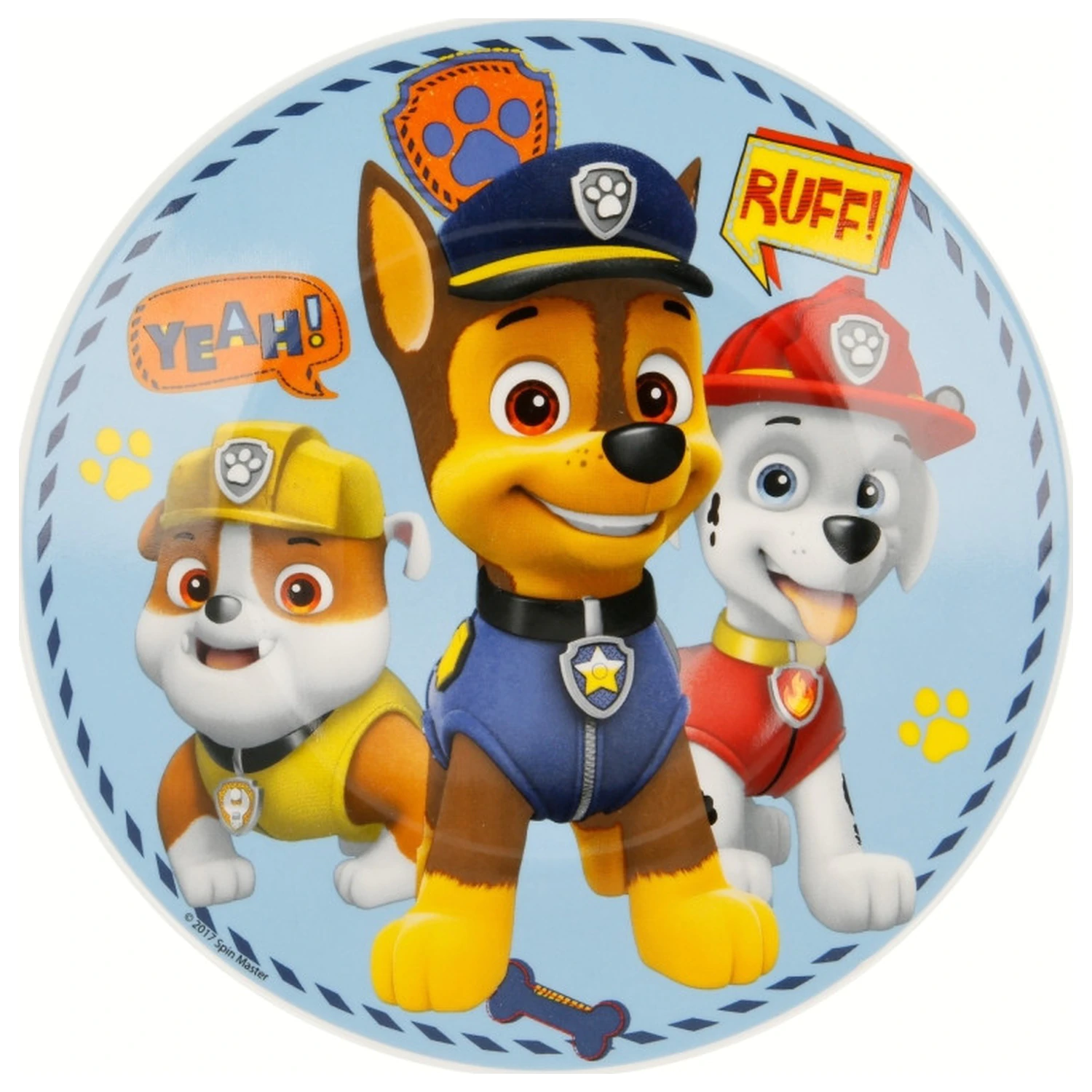 Paw Patrol Boy Icons Porcelain Dinnerware Set product photo