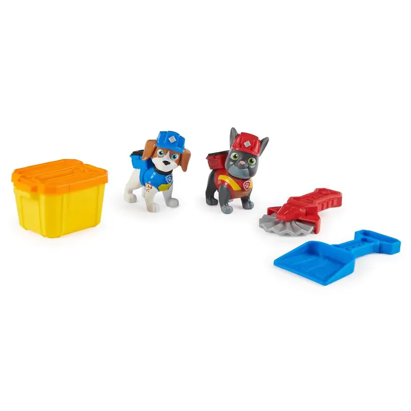 Paw Patrol Charger Wheeler Rubble &amp; Crew pack 2 figures product photo