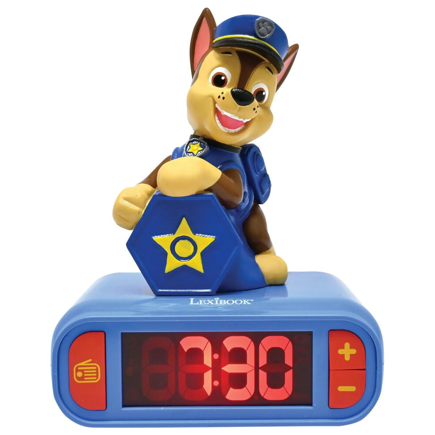 Paw Patrol Chase 3D night light digital alarm clock product photo