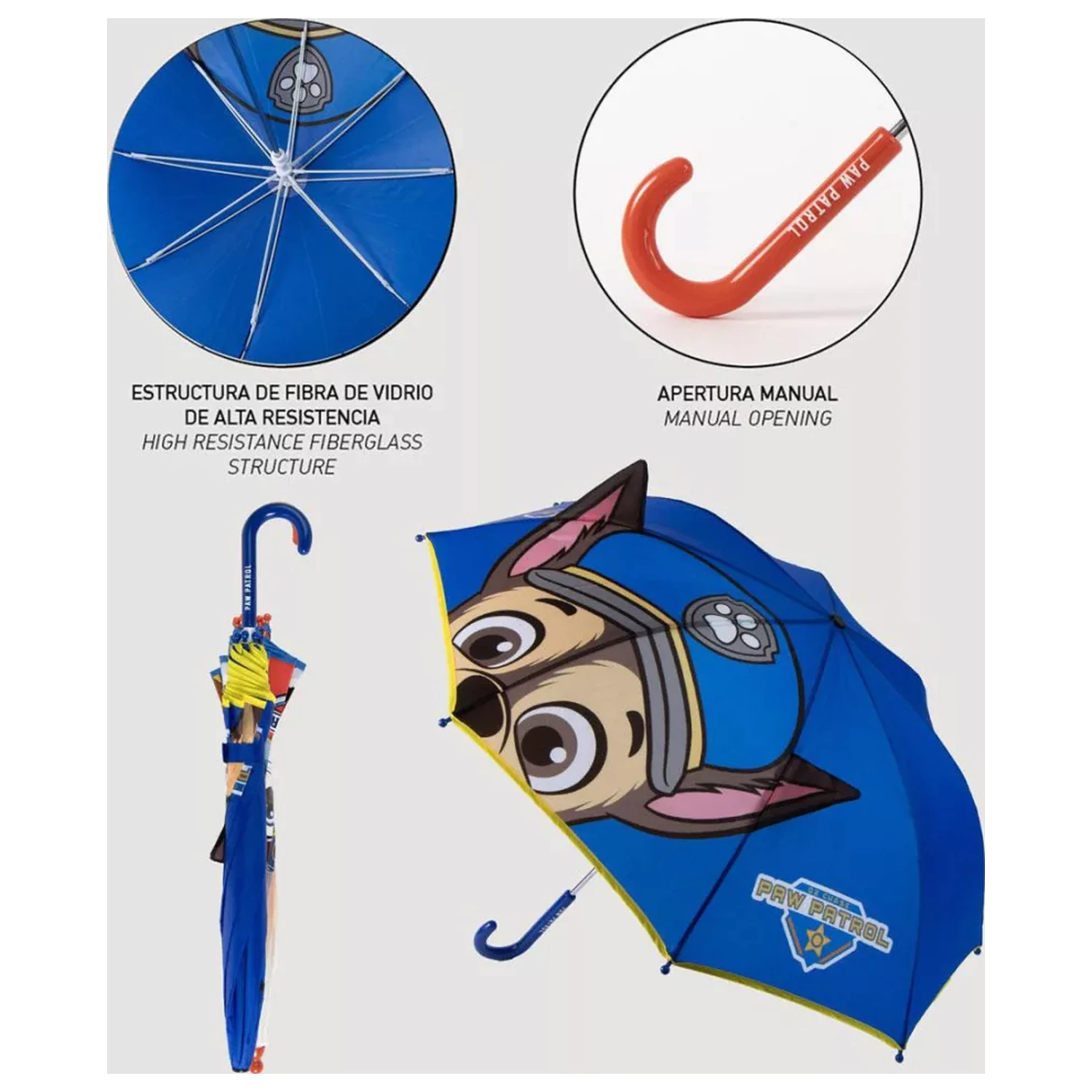 PAW Patrol Chase Kids Umbrella with Ears product photo