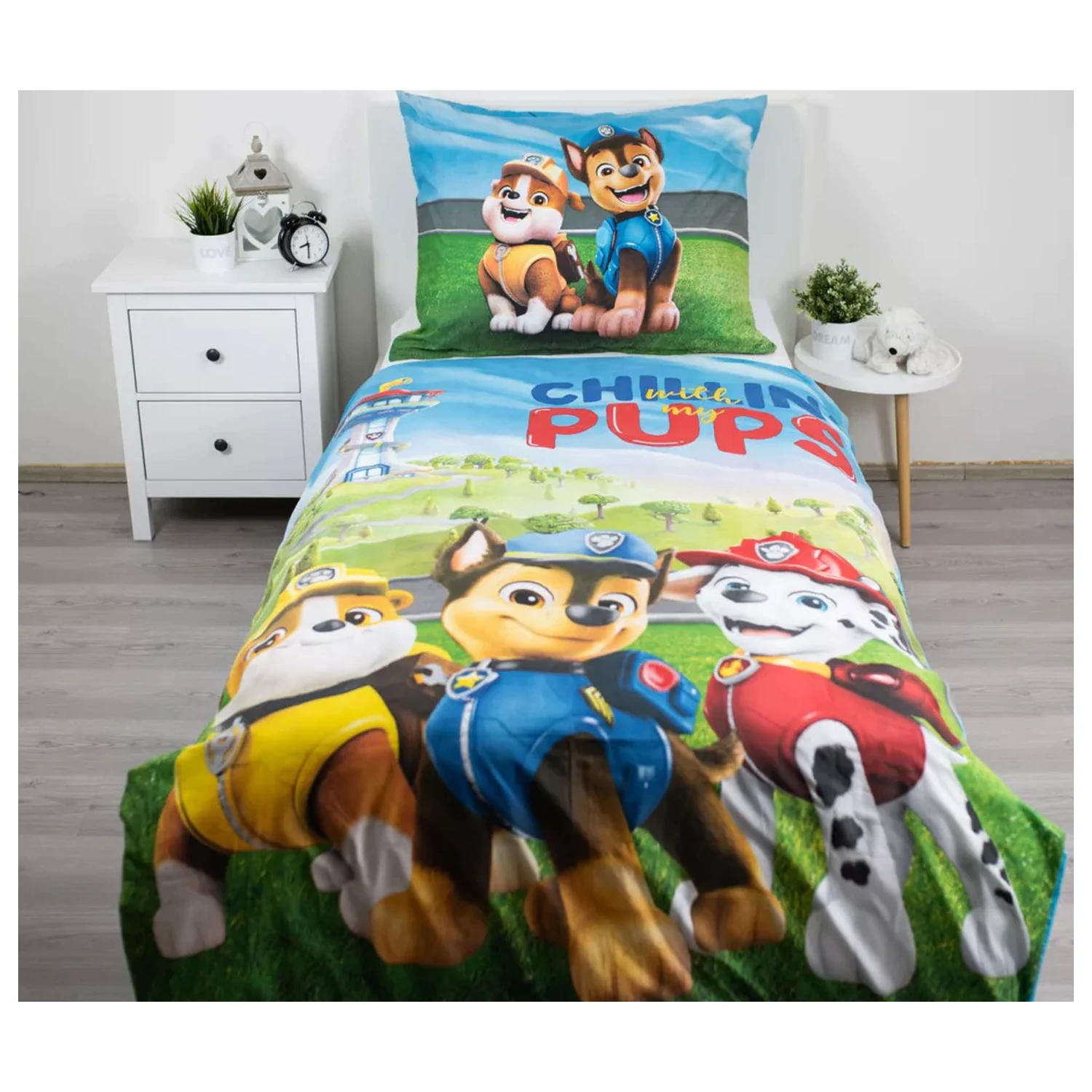 PAW Patrol Chilling microfiber bedding set product photo