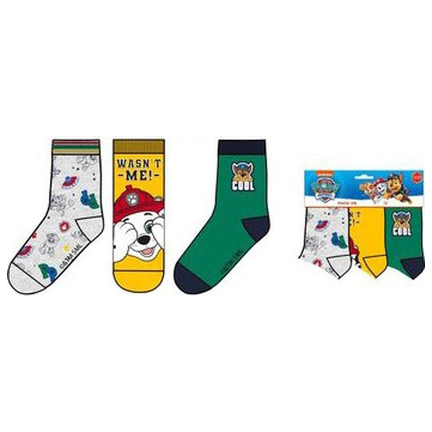 Paw Patrol Cool Pups kids socks 27/30 product photo