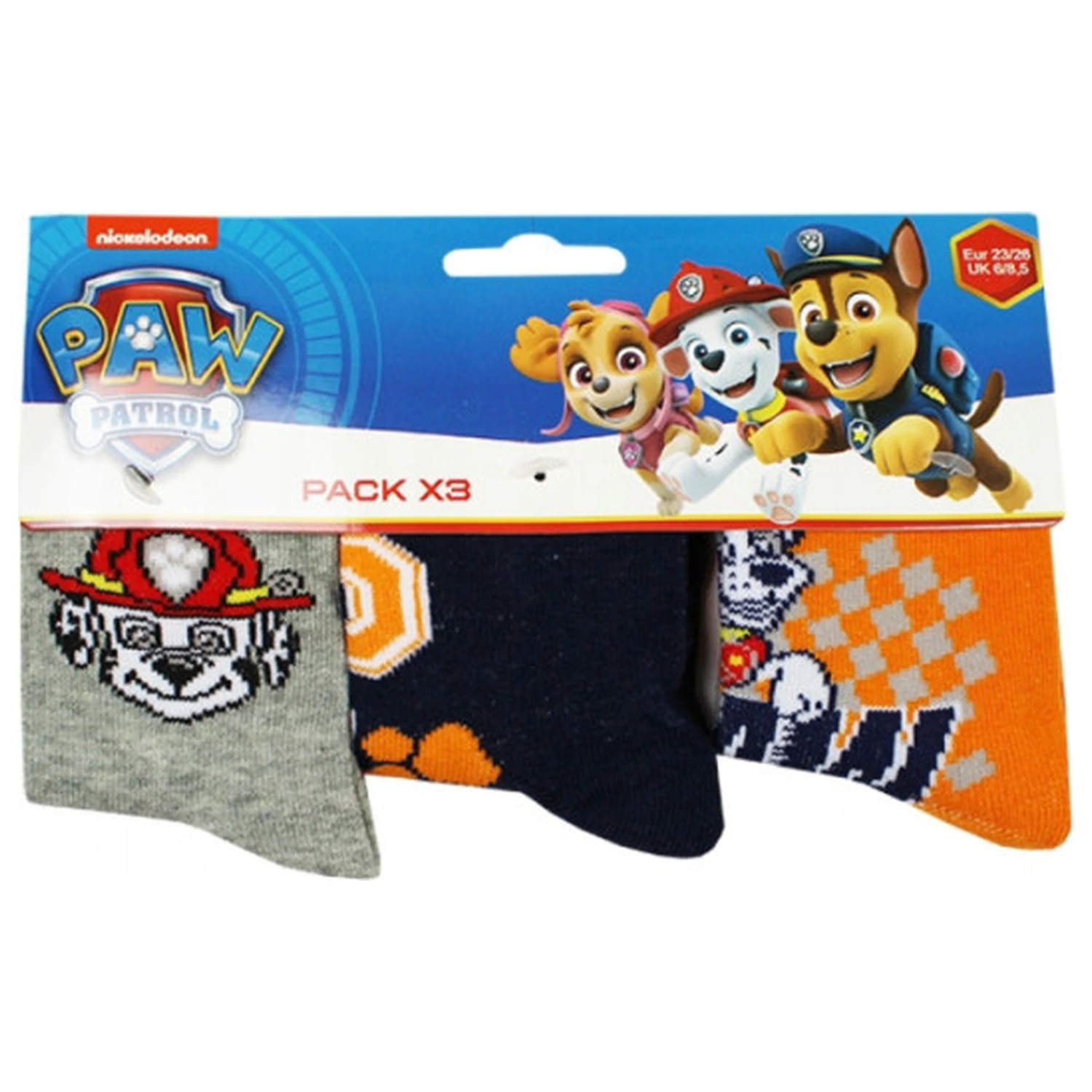 Paw Patrol Crew Kids' Socks 23/26 product photo