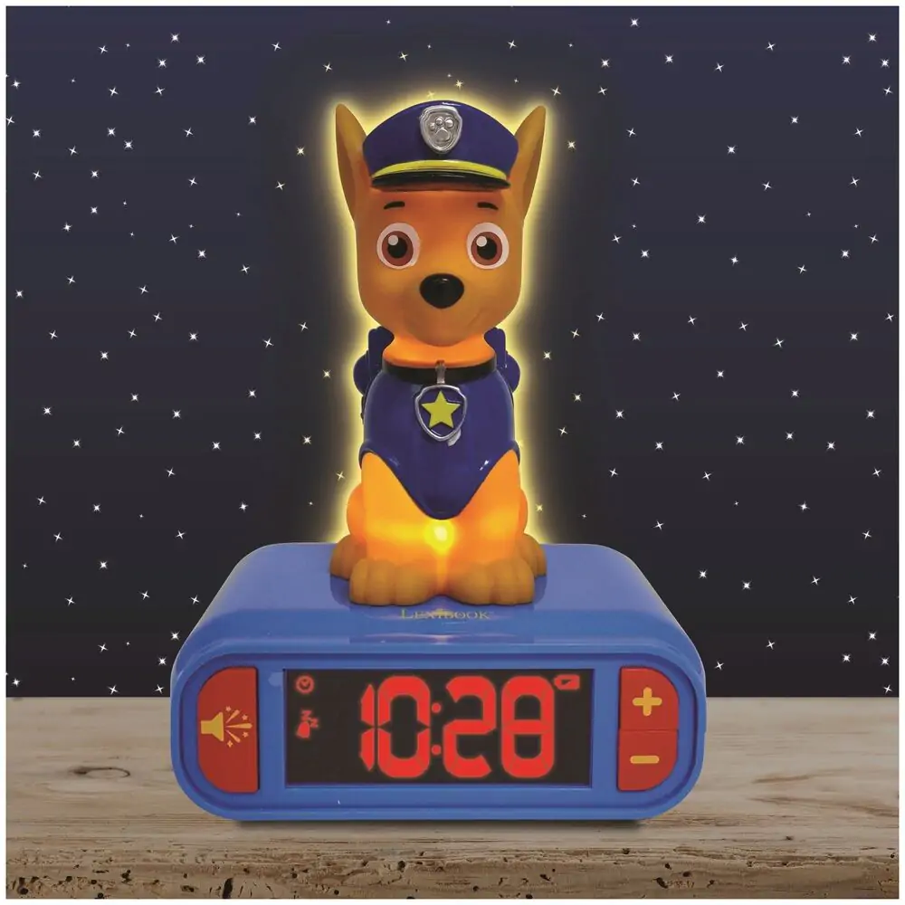 Paw Patrol digital alarm clock product photo