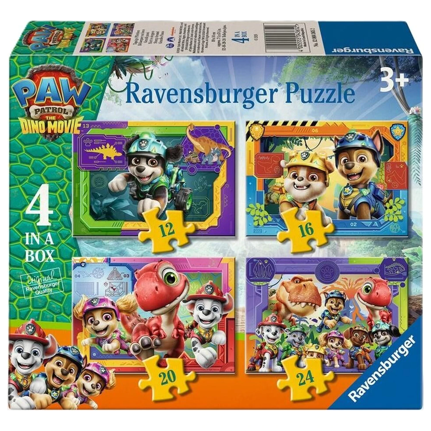 Paw Patrol Dino Movie puzzle 12-16-20-24pcs product photo