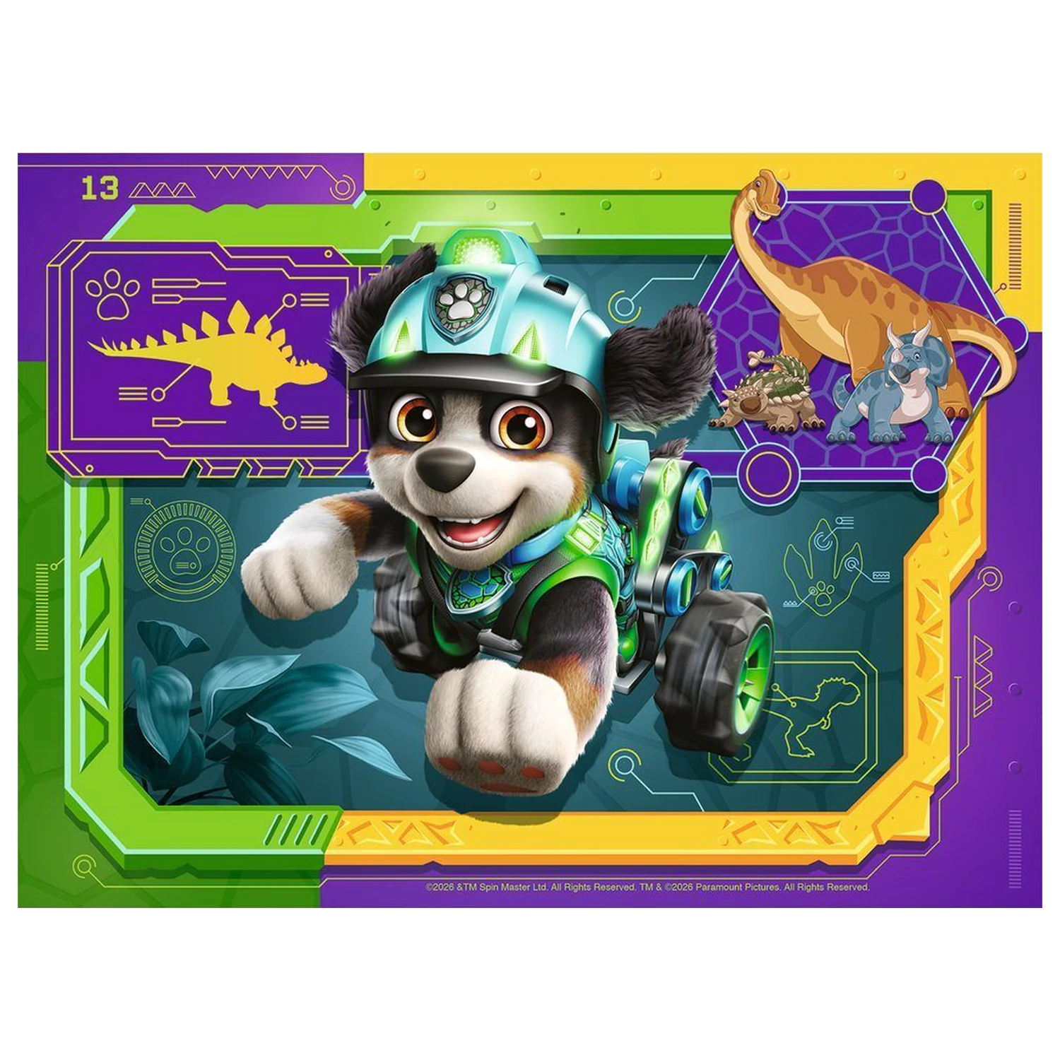 Paw Patrol Dino Movie puzzle 12-16-20-24pcs product photo
