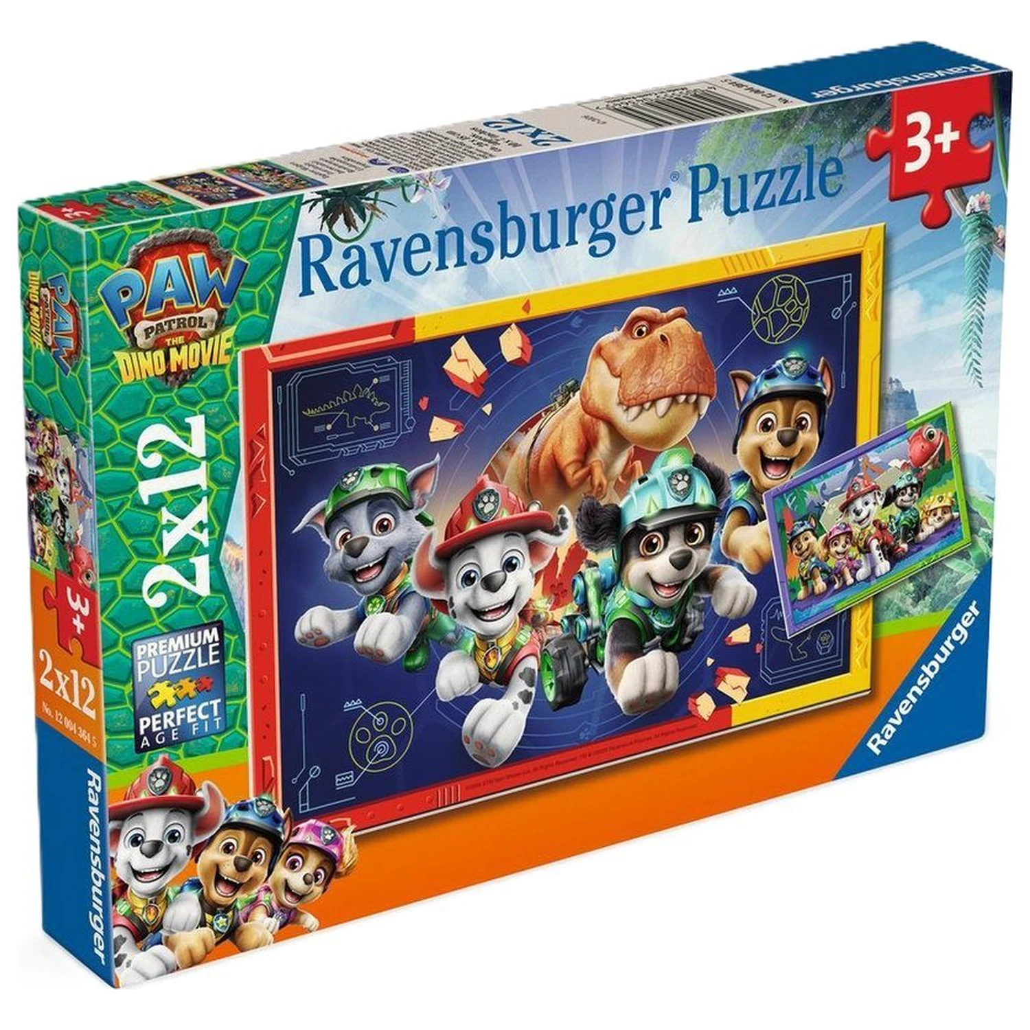 Paw Patrol Dino Movie puzzle 2x12pcs product photo