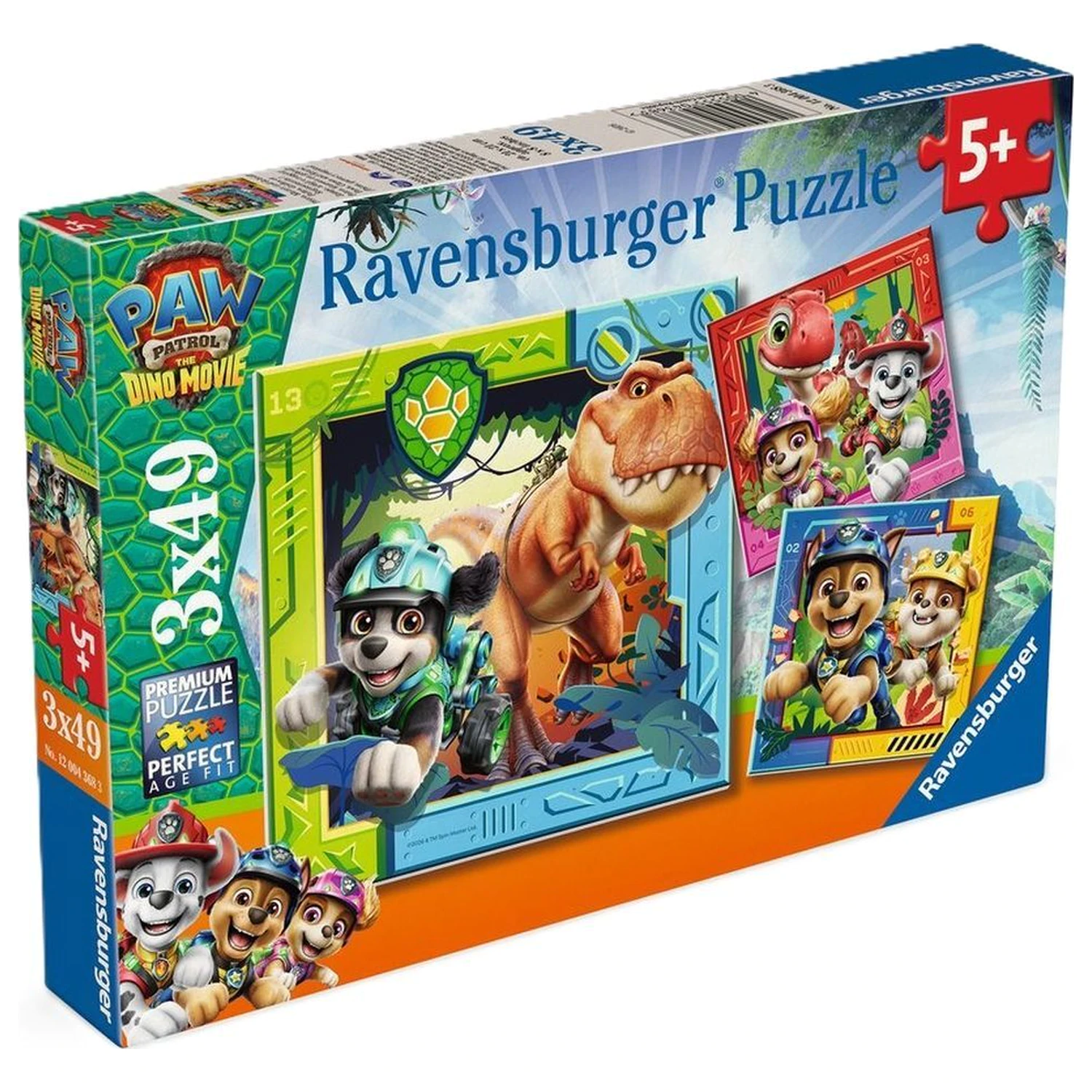 Paw Patrol Dino Movie puzzle 3x49pcs product photo