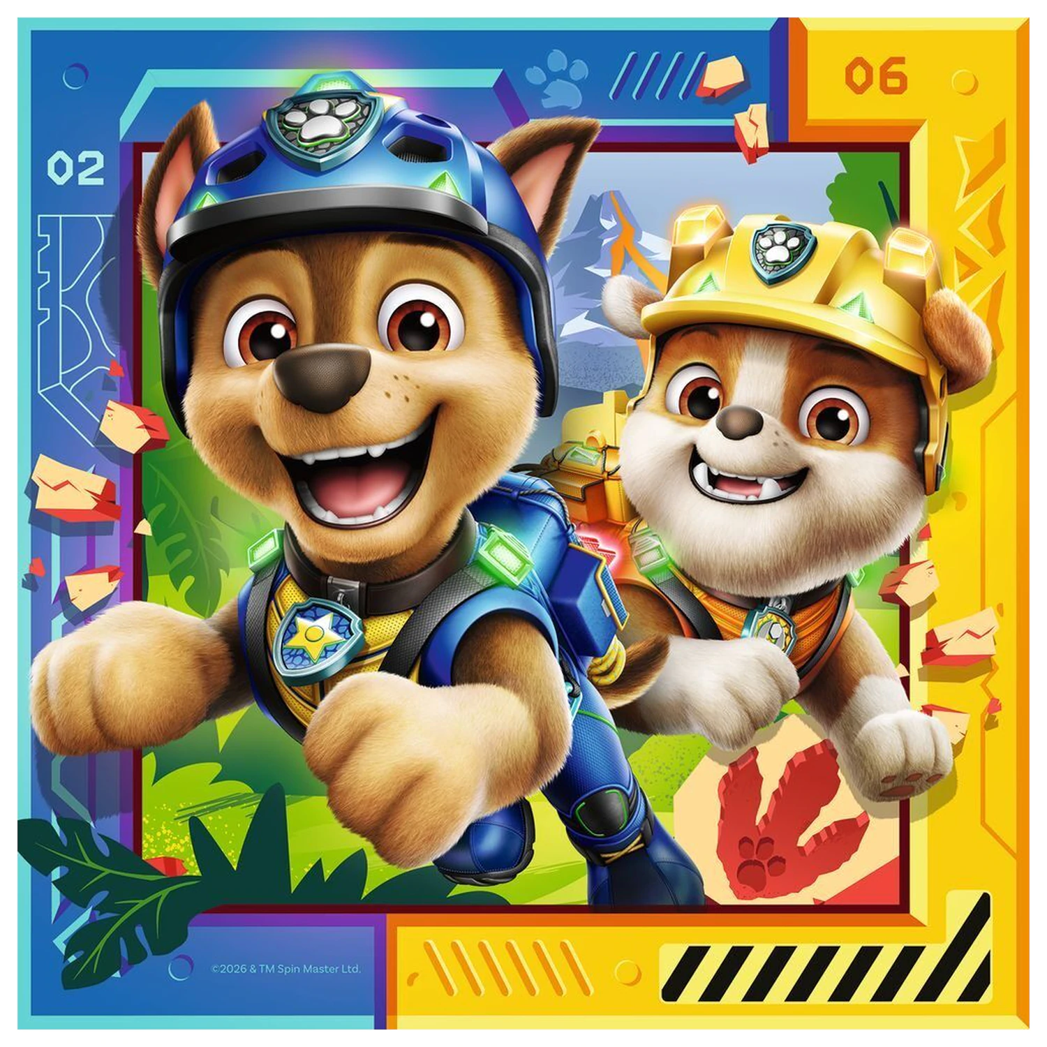 Paw Patrol Dino Movie puzzle 3x49pcs product photo