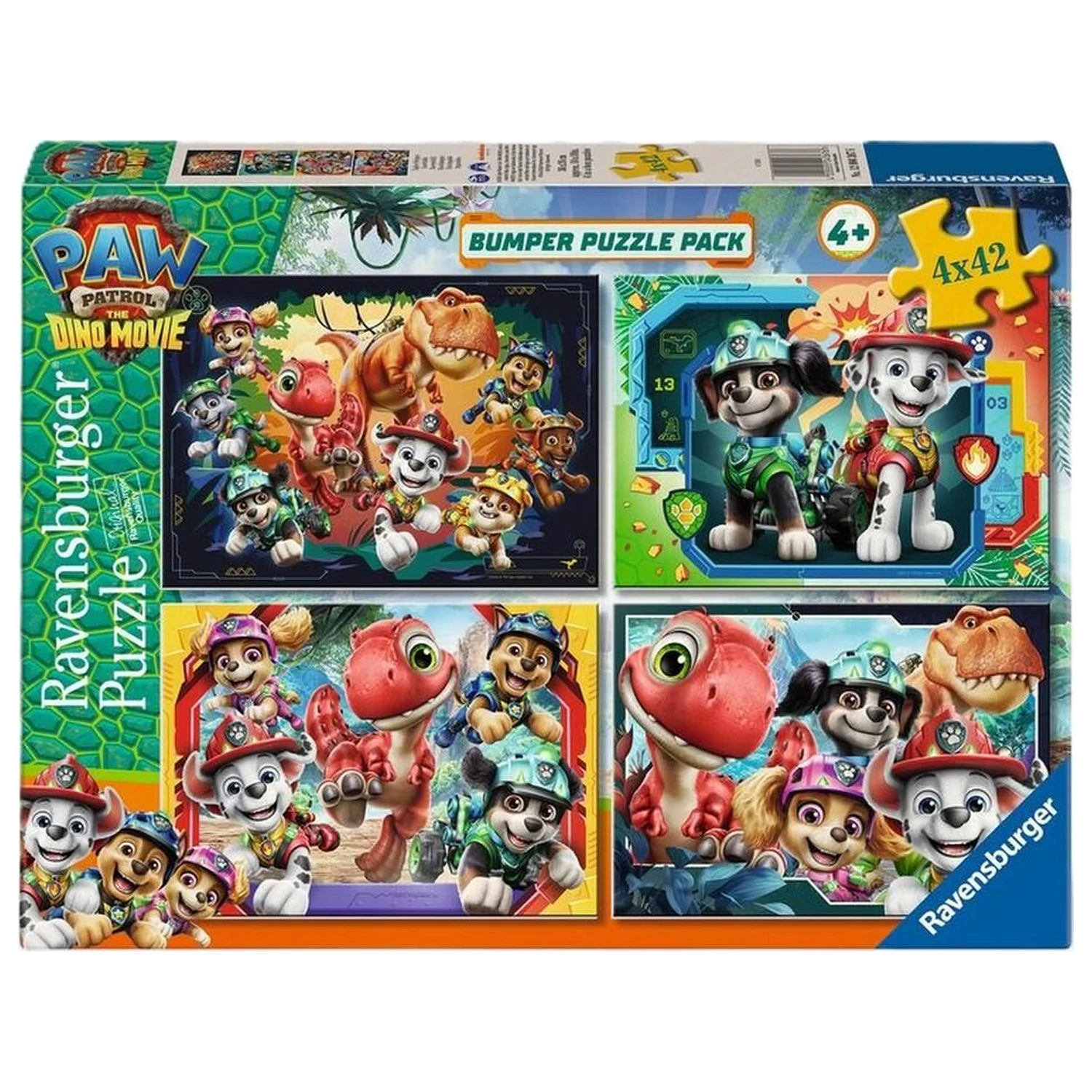 Paw Patrol Dino Movie puzzle 4x42pcs product photo