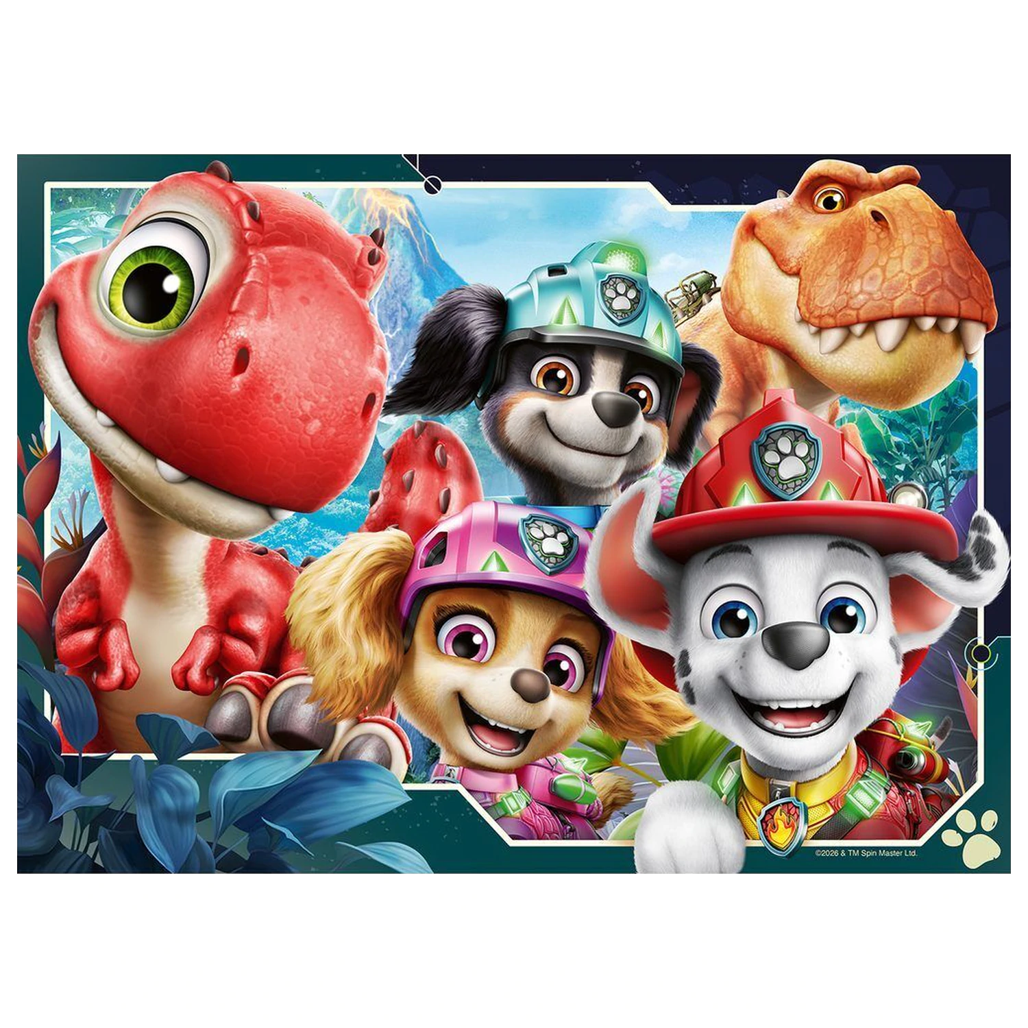 Paw Patrol Dino Movie puzzle 4x42pcs product photo