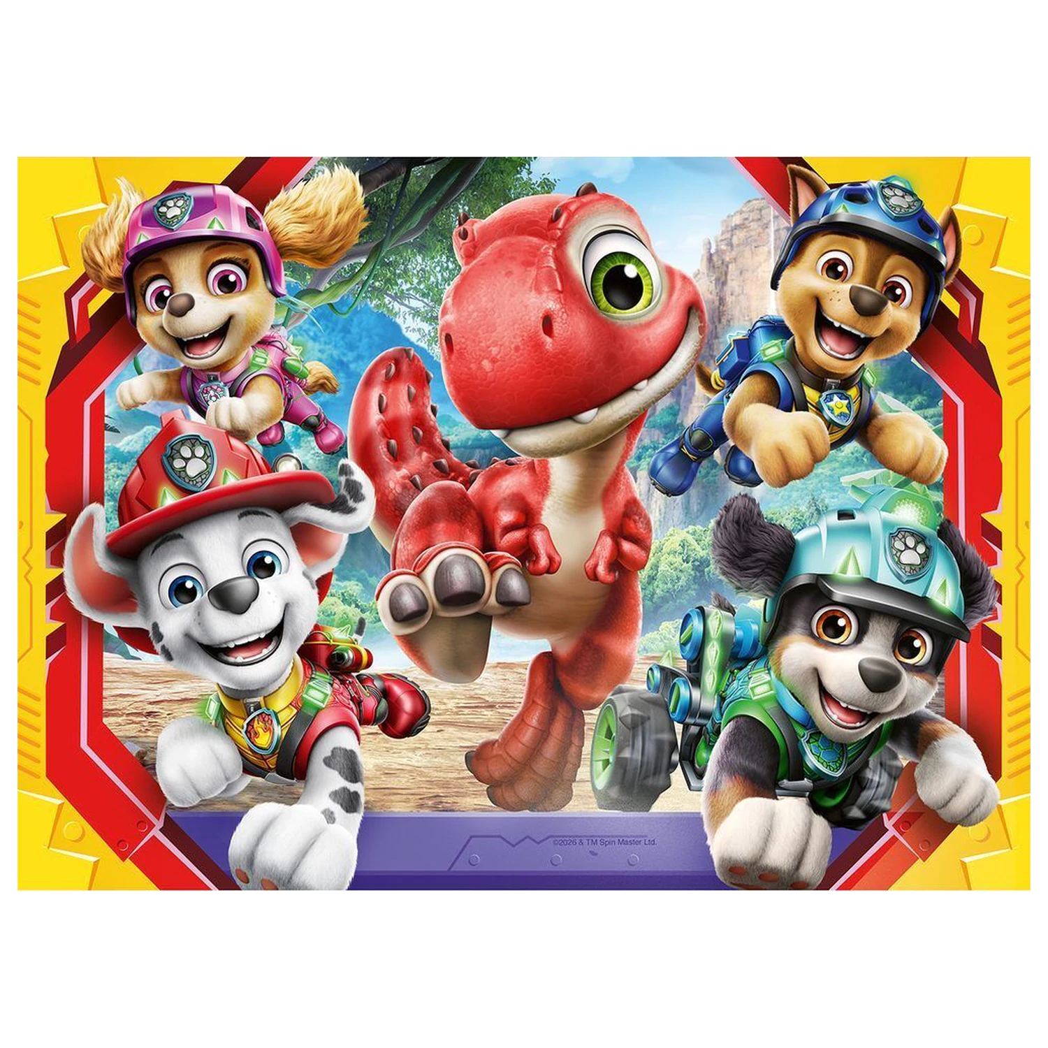 Paw Patrol Dino Movie puzzle 4x42pcs product photo