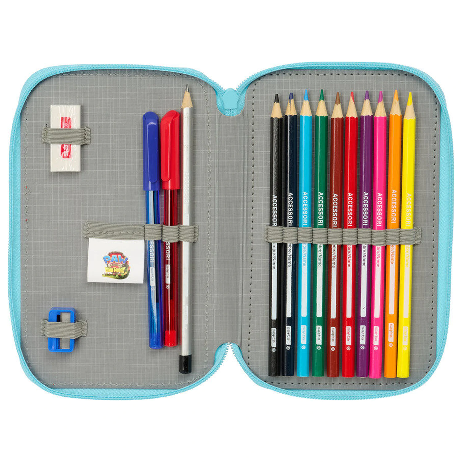 Paw Patrol Dino Rescue double pencil case 29pcs product photo