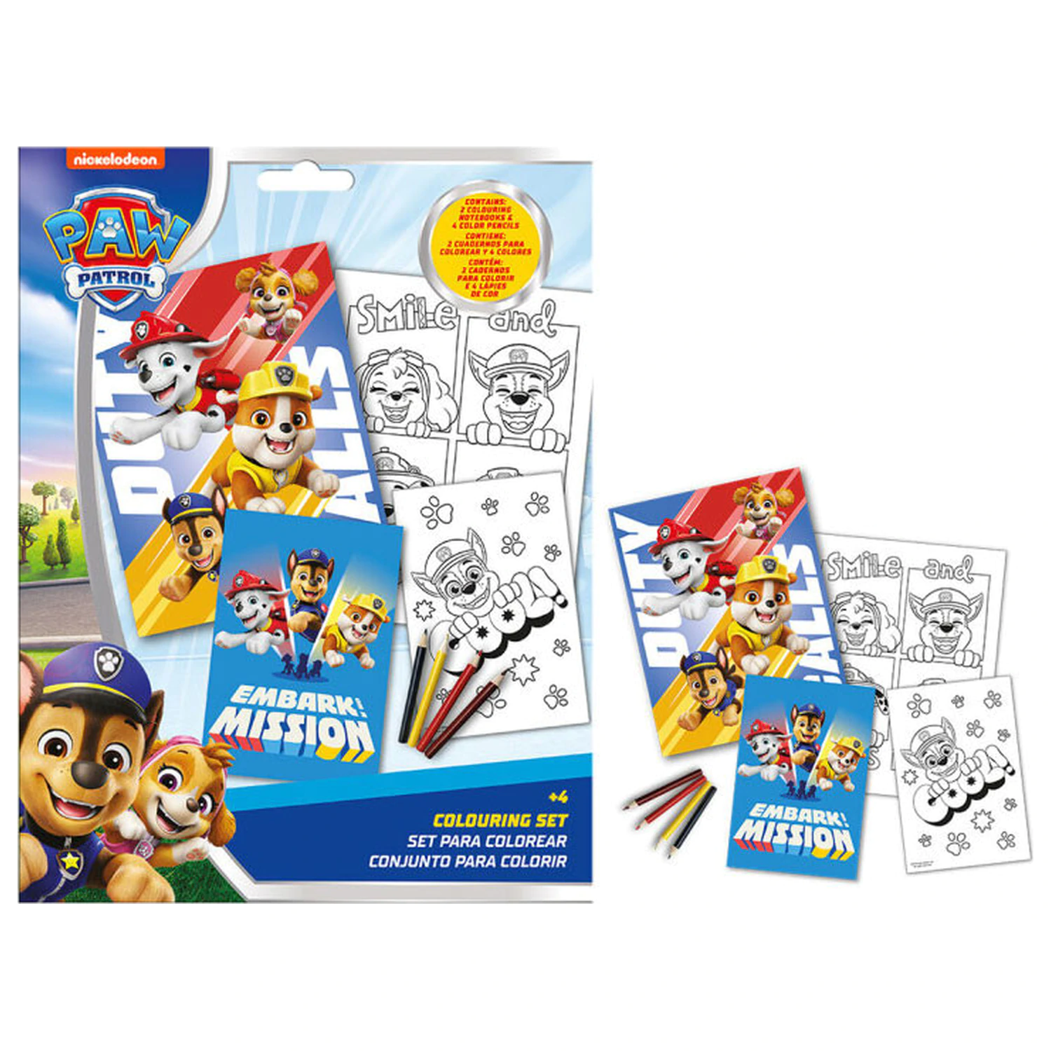 PAW Patrol Duty Calls Coloring Set product photo