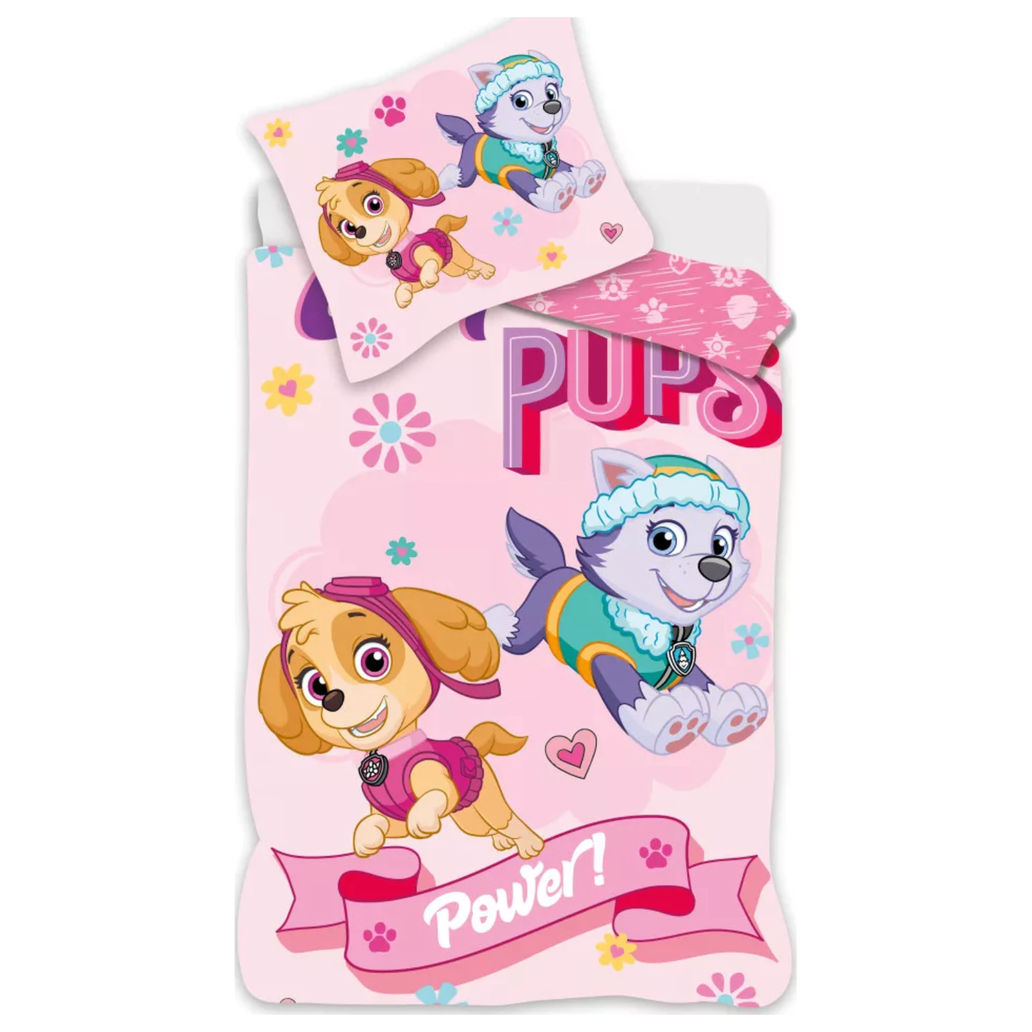 Paw Patrol Flower Fun Kids, Preschool Duvet Cover product photo