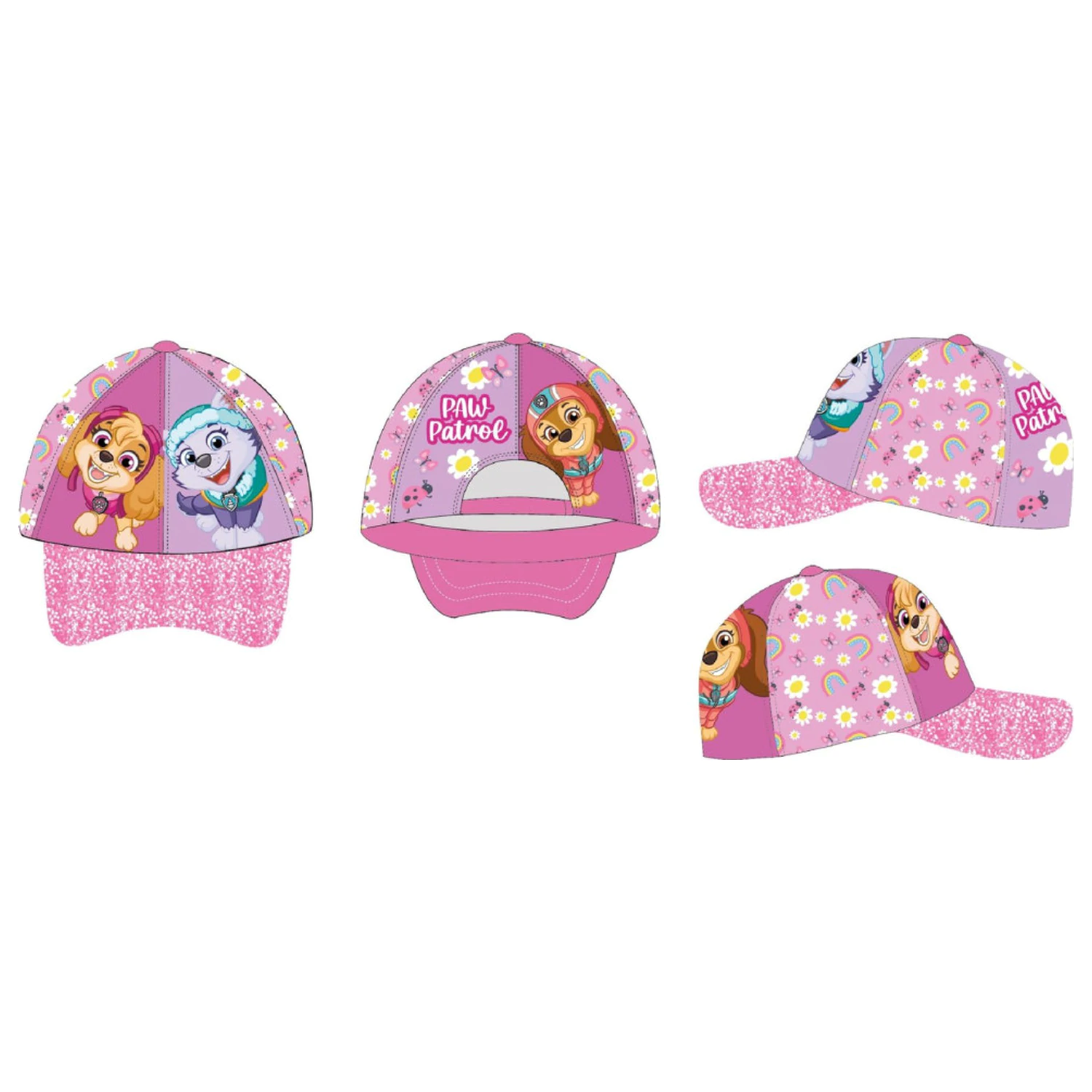 Paw Patrol Flowers and Rainbows kids' baseball cap 52 cm product photo