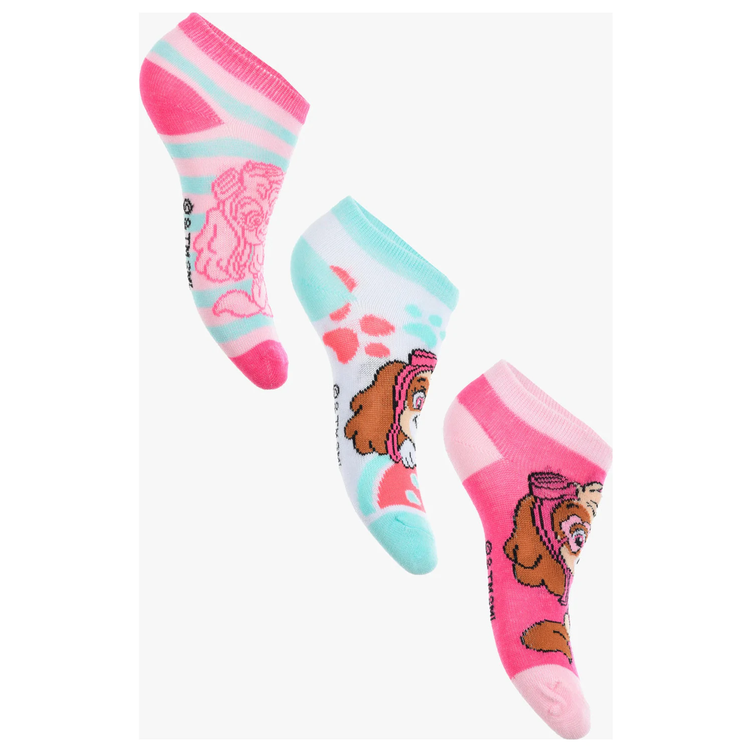 PAW Patrol Fly High Skye Kids Secret Socks 31/34 product photo