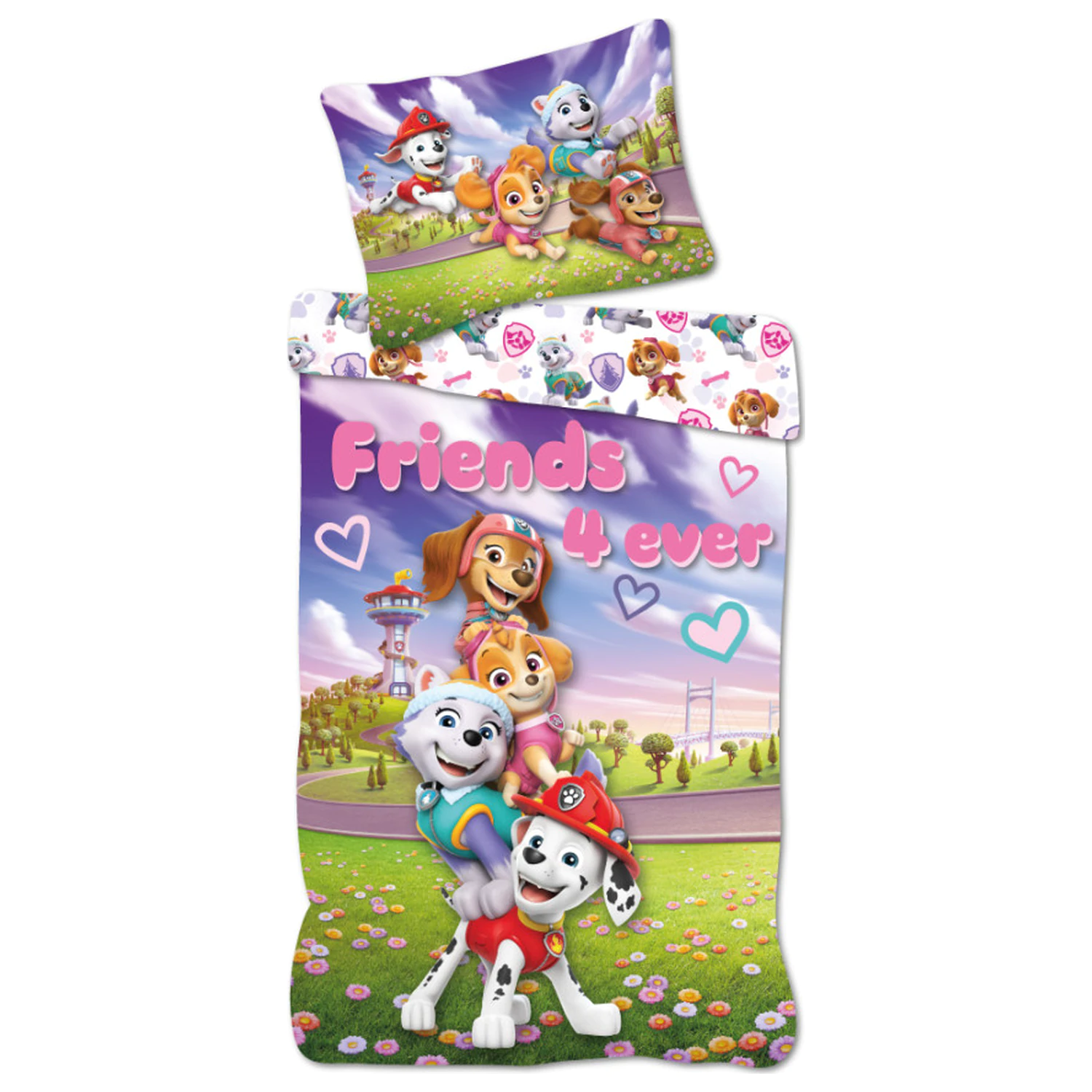 Paw Patrol Friends 4 Ever Kids, Preschool Duvet Cover product photo