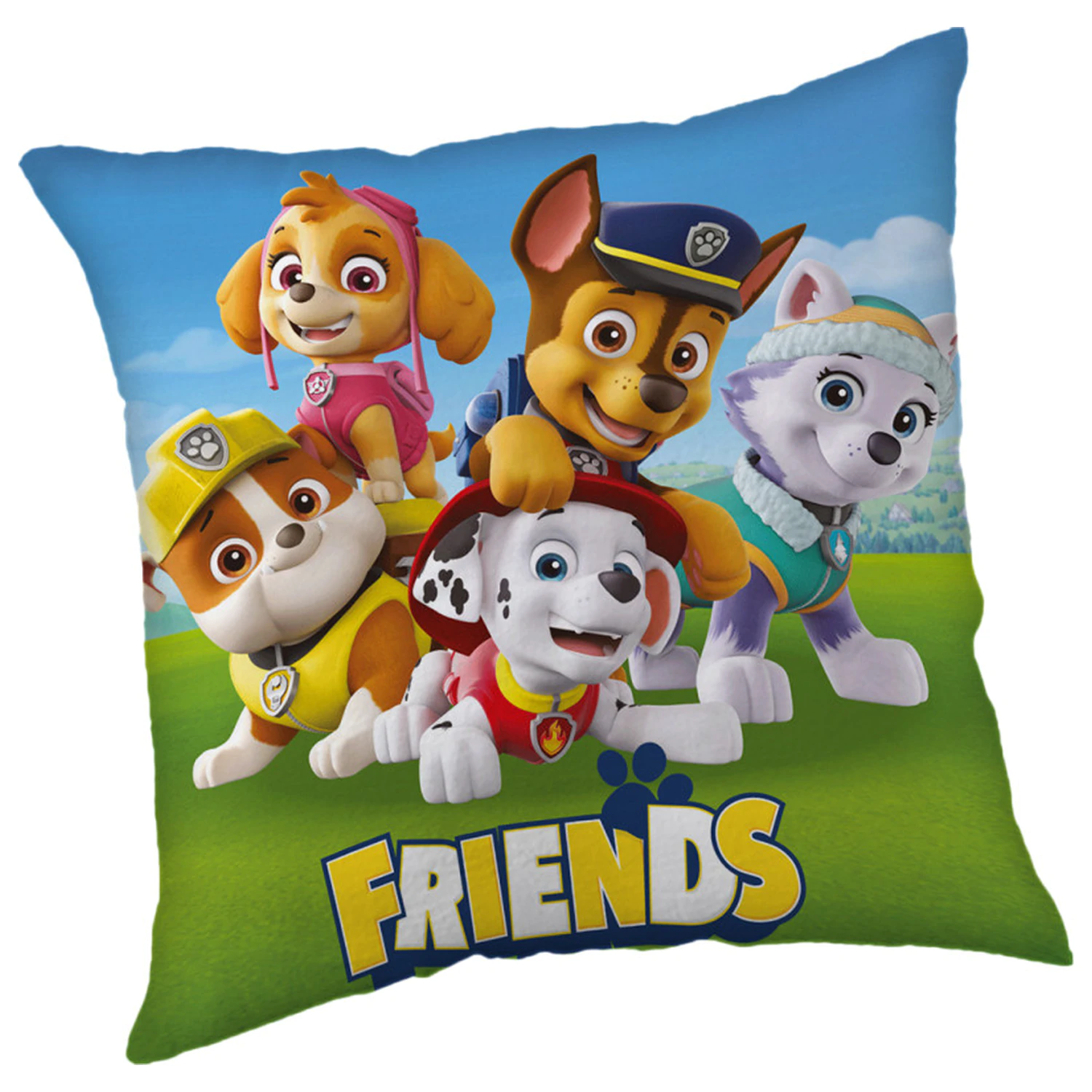 Paw Patrol Friends pillow, decorative pillow product photo
