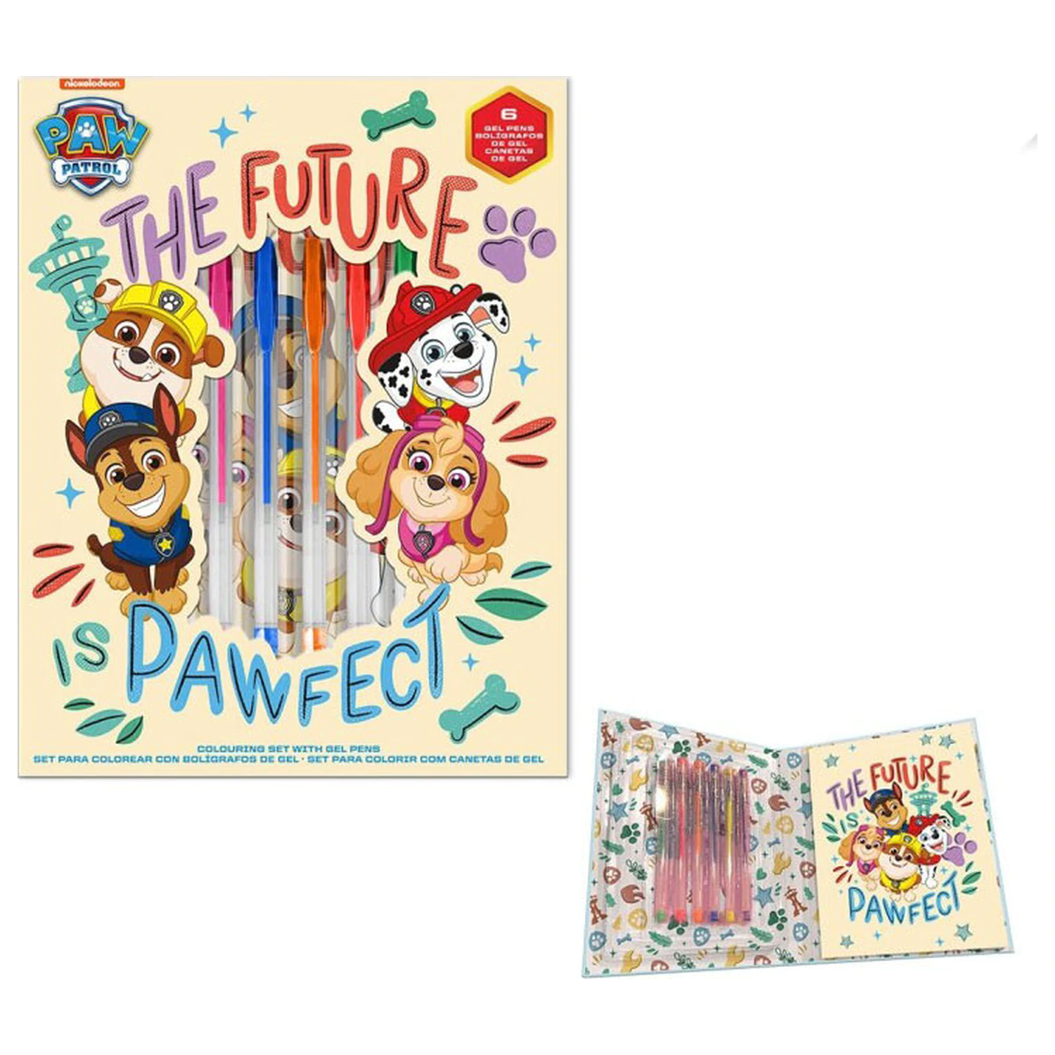 PAW Patrol Future Leader Notebook and Gel Pen Set product photo