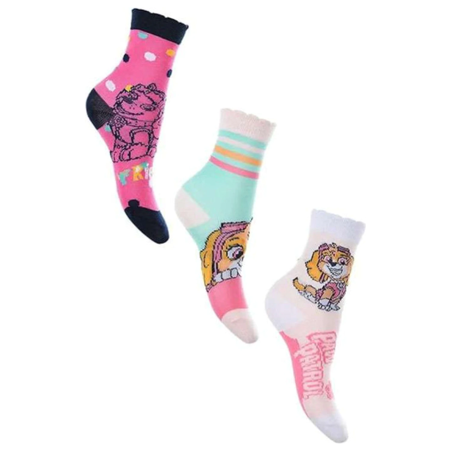 PAW Patrol Girls Kids Socks 31/34 product photo
