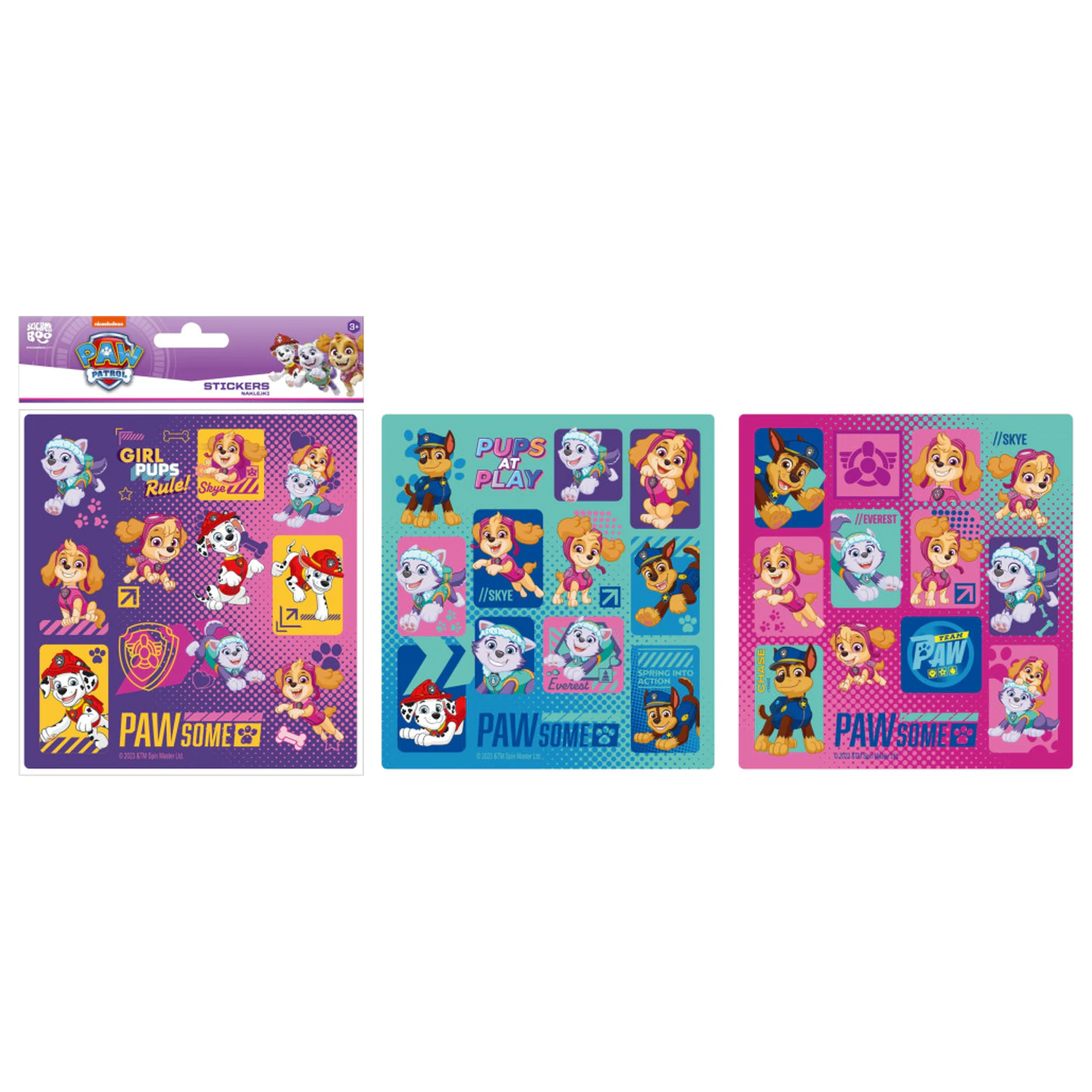 PAW Patrol Girls Sticker Set product photo