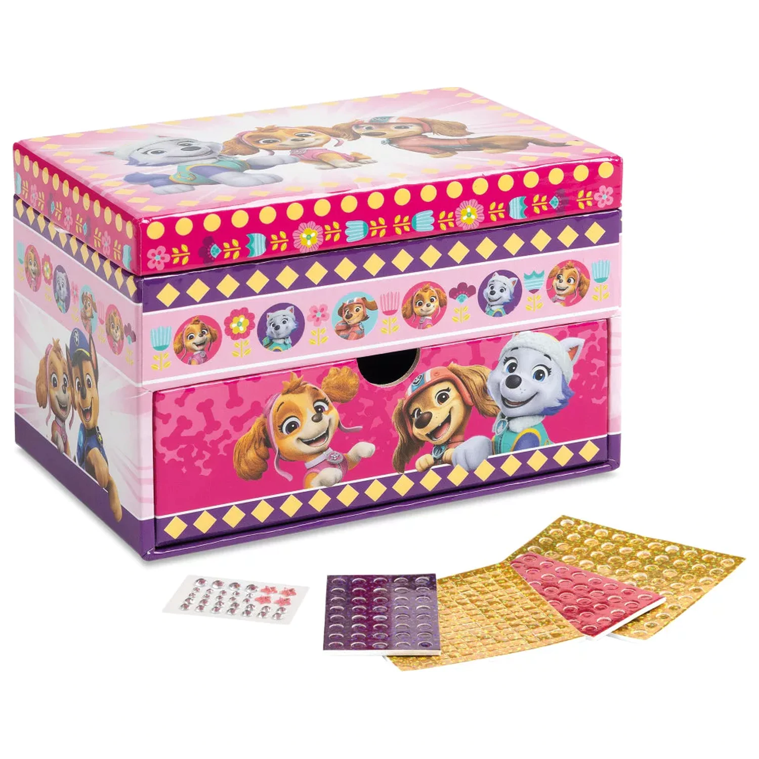 Paw Patrol Girls Mosaic Jewellery Box product photo