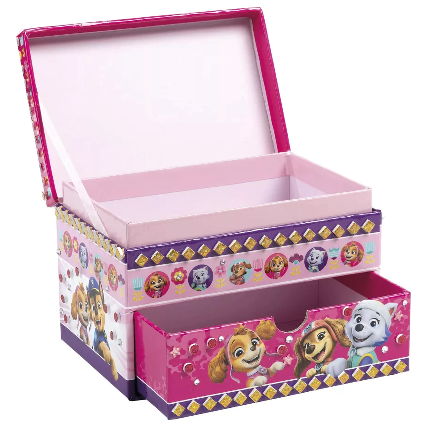 Paw Patrol Girls Mosaic Jewellery Box product photo