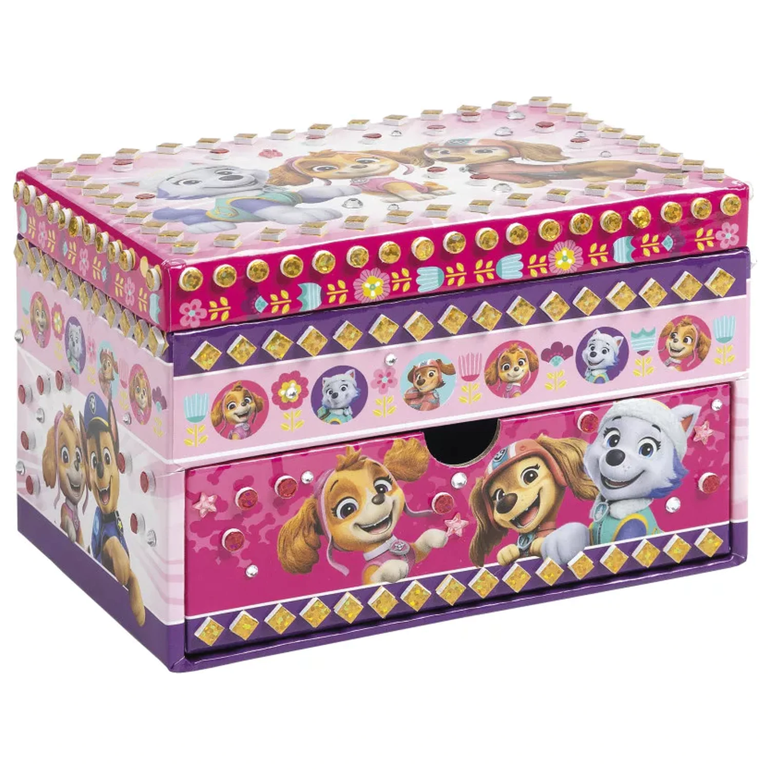Paw Patrol Girls Mosaic Jewellery Box product photo