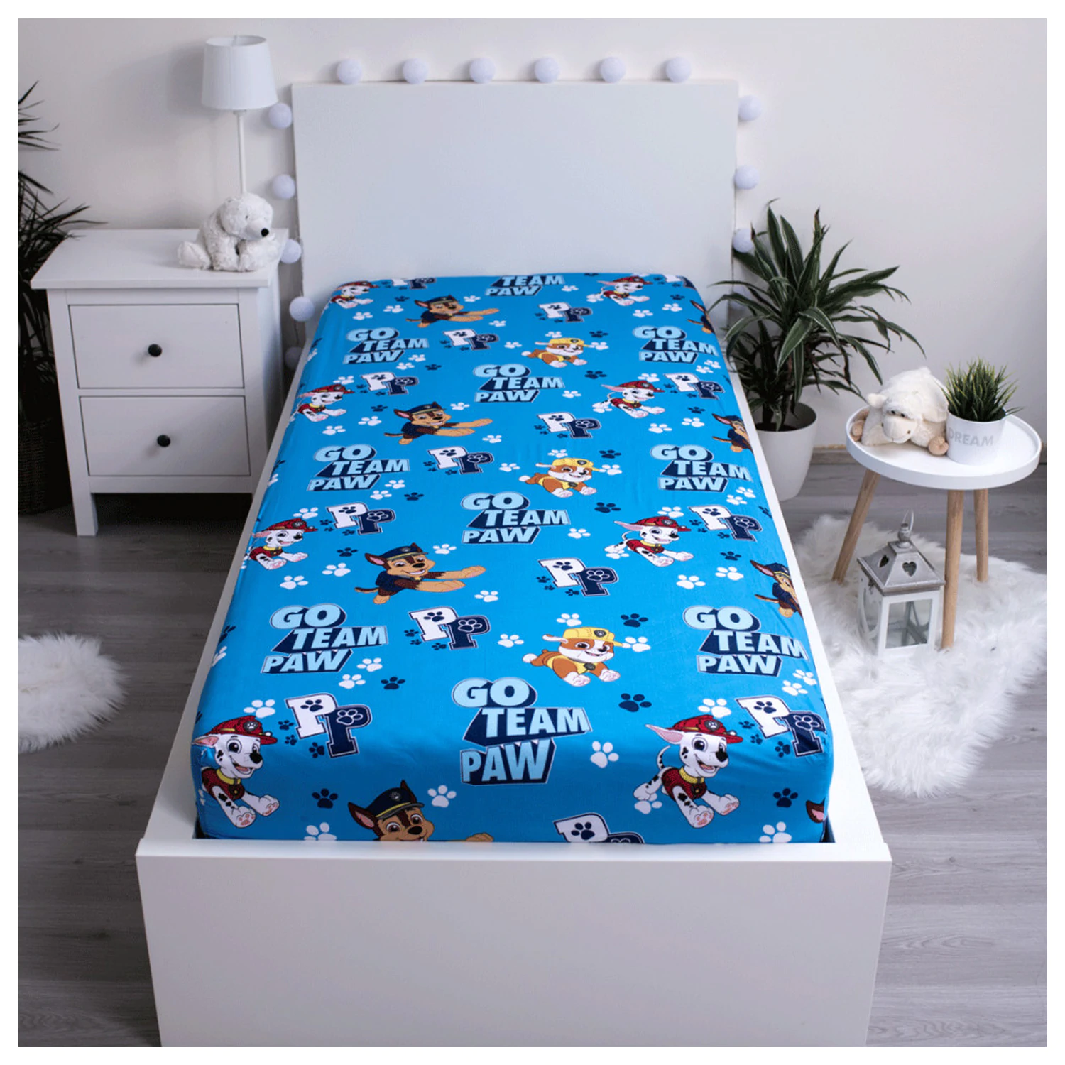 Paw Patrol Go Team Fitted Sheet 90x200 cm product photo