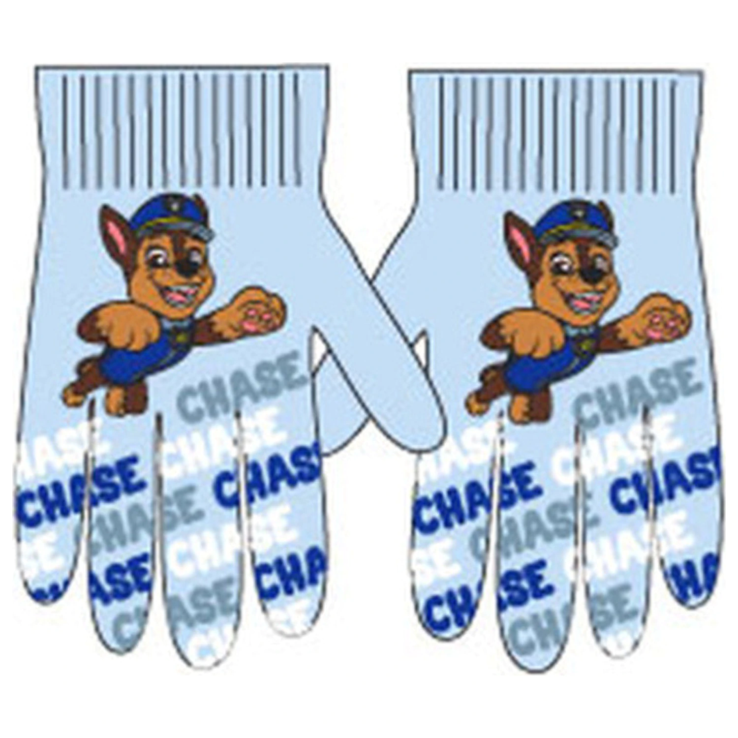 Paw Patrol Guys Light Blue Kids Gloves product photo