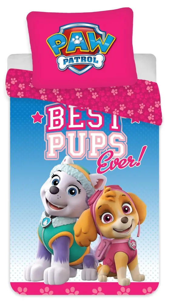 PAW Patrol Children's Duvet Cover 100x135cm, 40x60 cm product photo