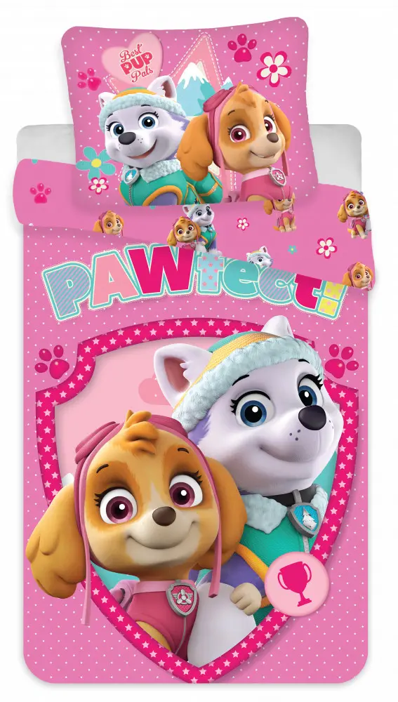PAW Patrol Kids' Duvet Cover Set 100x135cm, 40x60 cm product photo