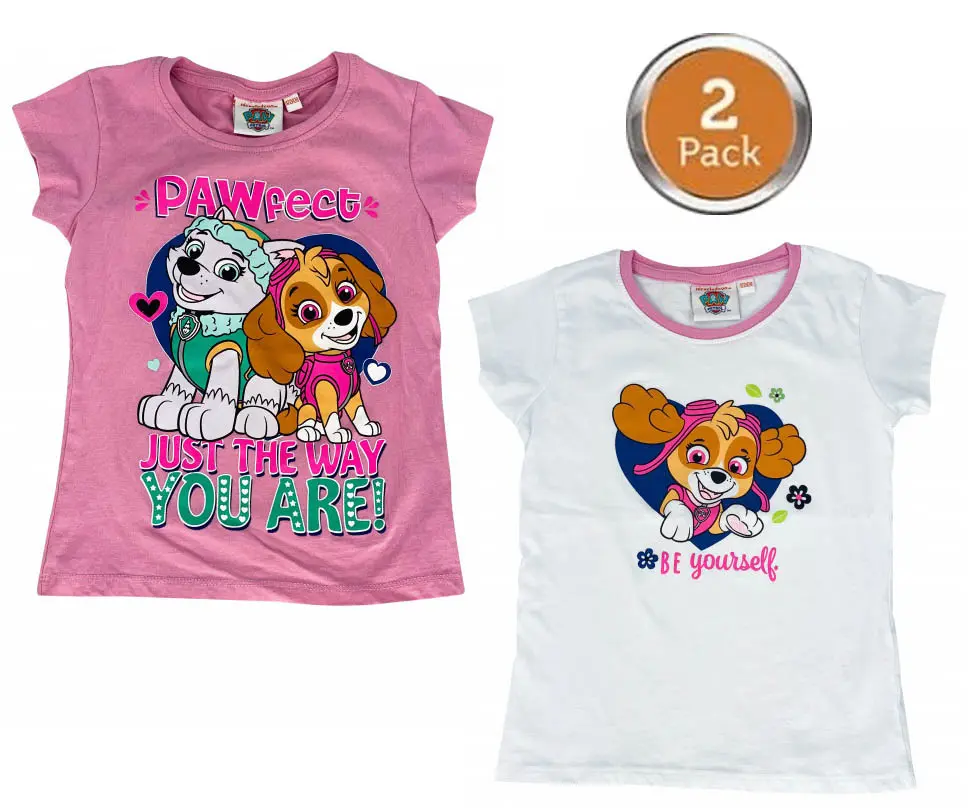 Paw Patrol Kids' Short Sleeve T-shirt 2-piece Set product photo