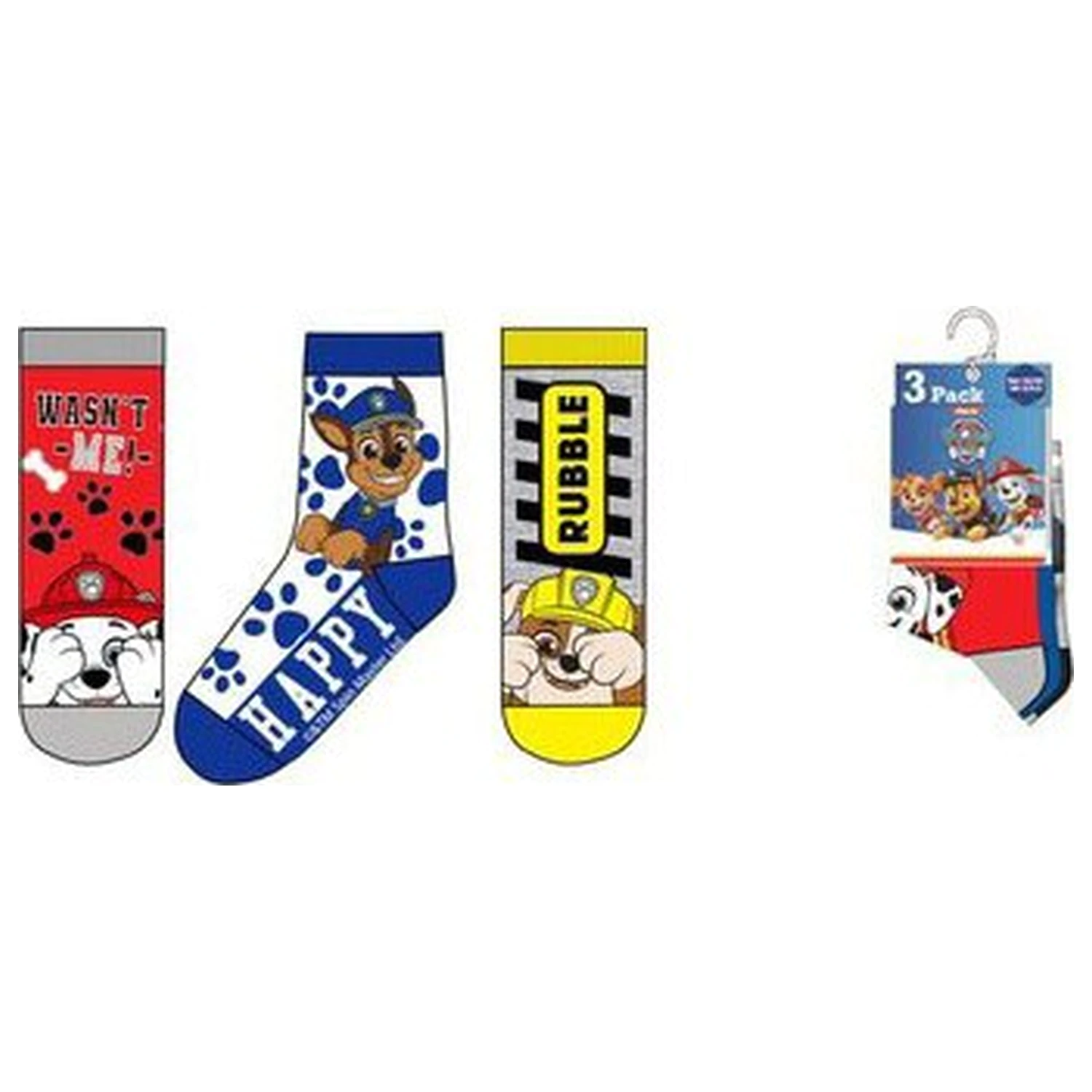 Paw Patrol Happy Friends Kids' Socks 27/30 product photo