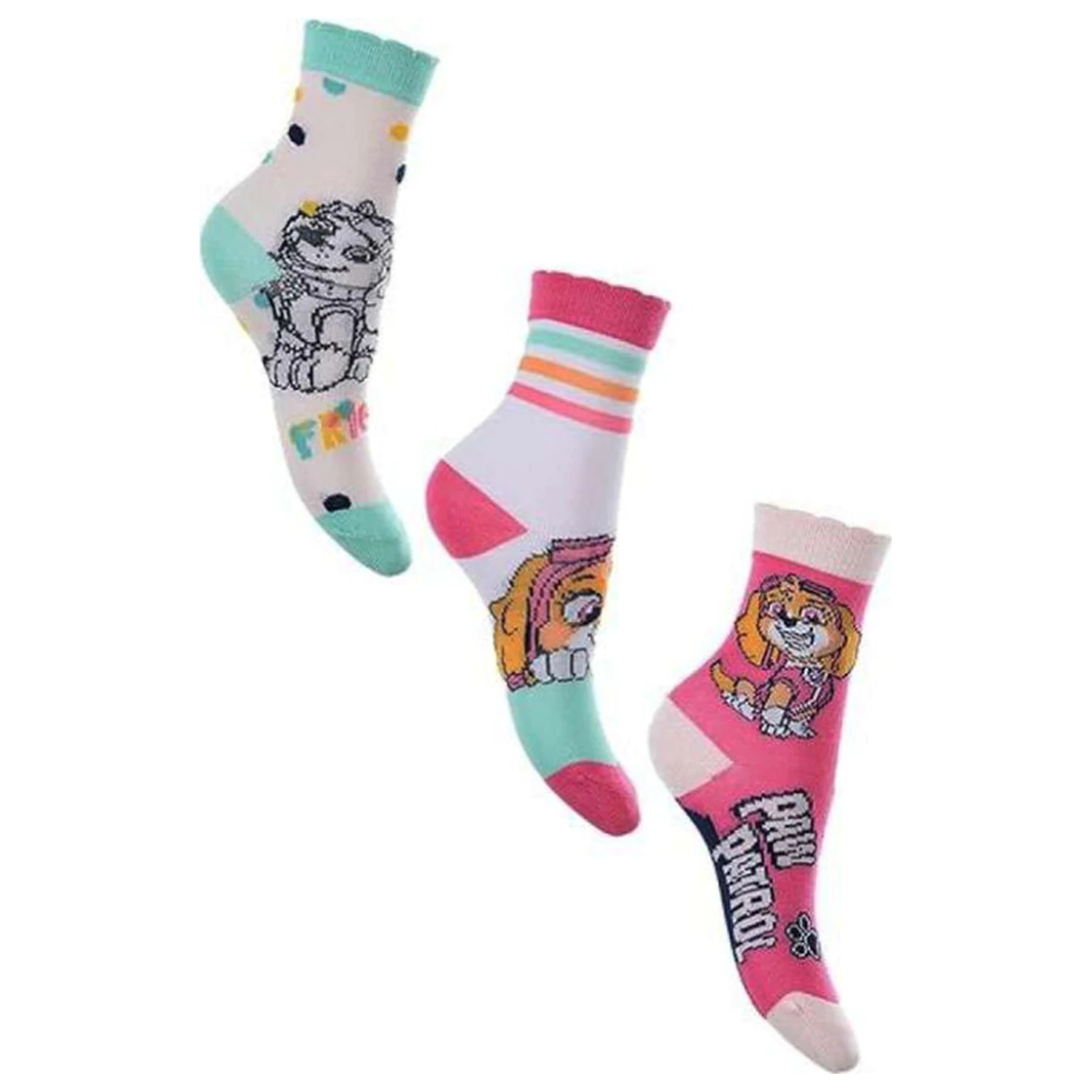 PAW Patrol Happy Girls Kids Socks 31/34 product photo