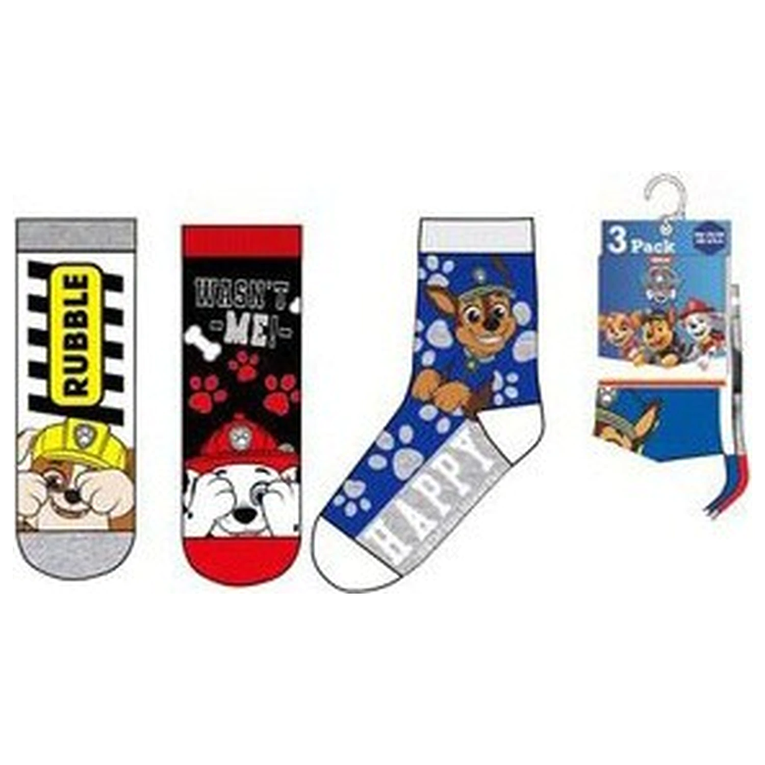 Paw Patrol Happy Kids' Socks 31/34 product photo