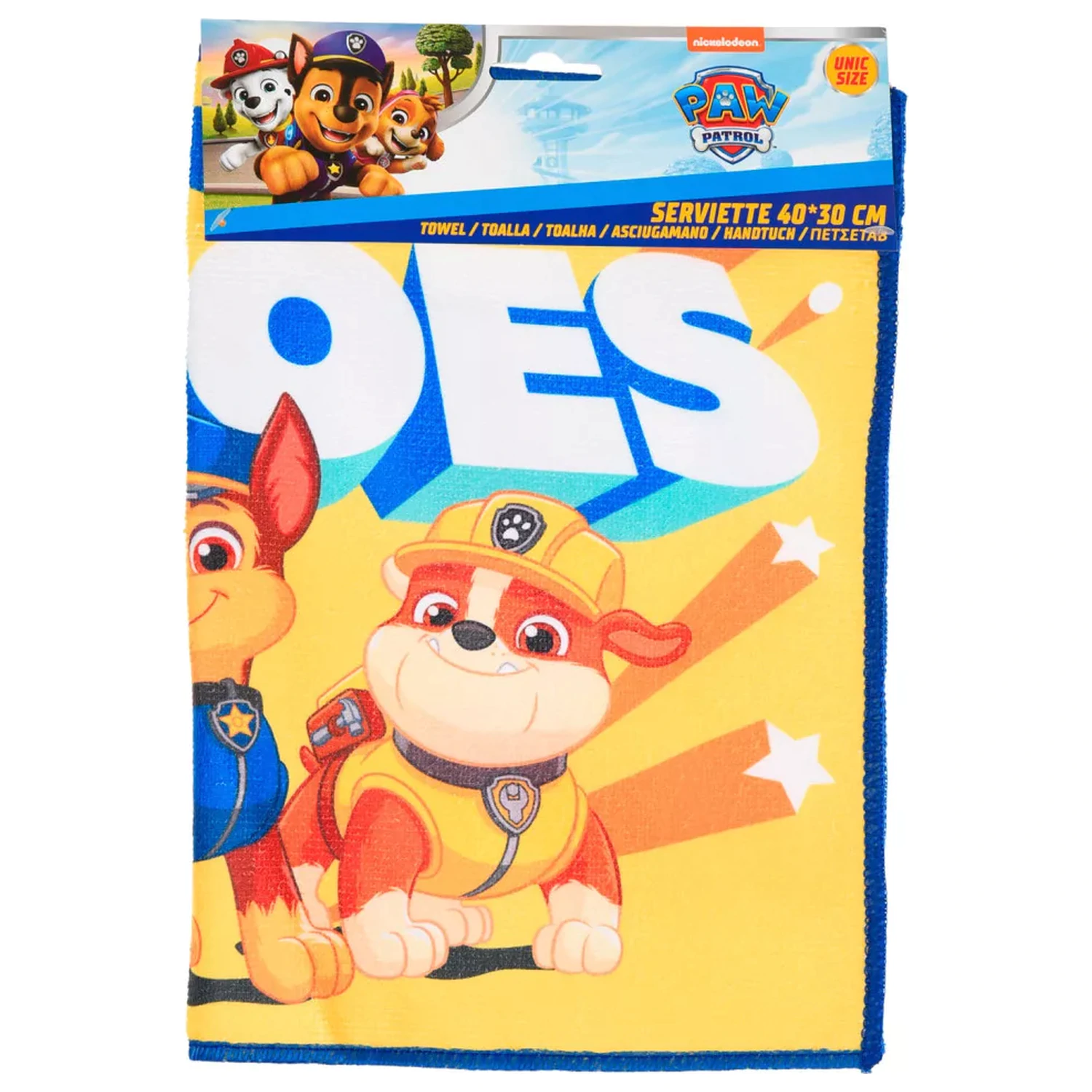 PAW Patrol Heroes Hand Towel, Face Towel, Towel 40x30 cm product photo