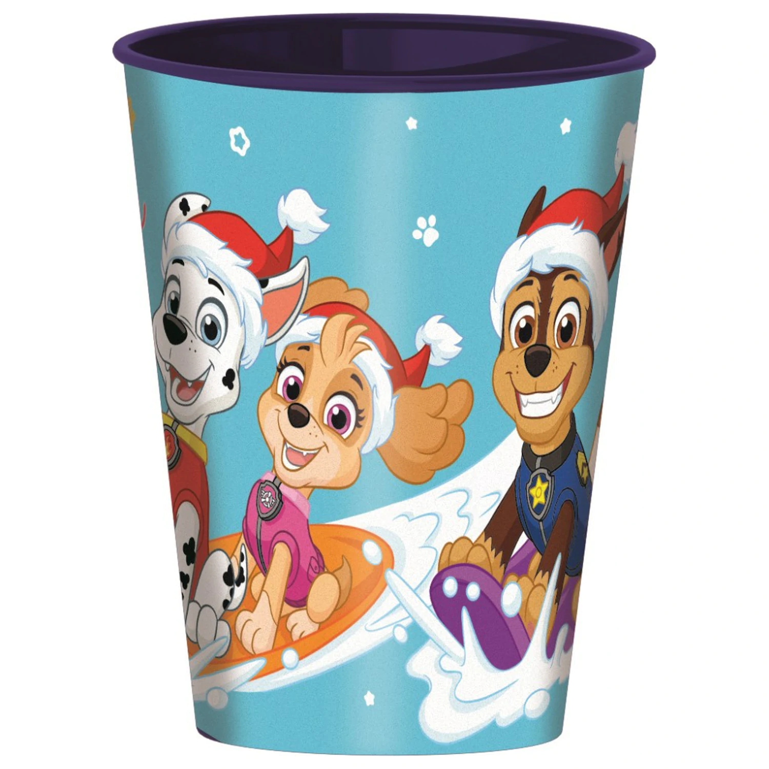 Paw Patrol Holiday Christmas Plastic Cup 260 ml product photo
