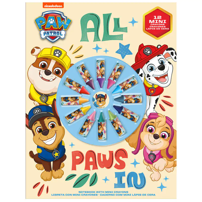 Paw Patrol notebook + stickers product photo