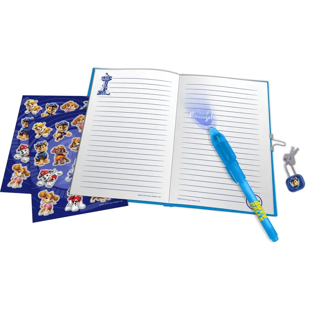 Paw Patrol Diary + magic pen termékfotó