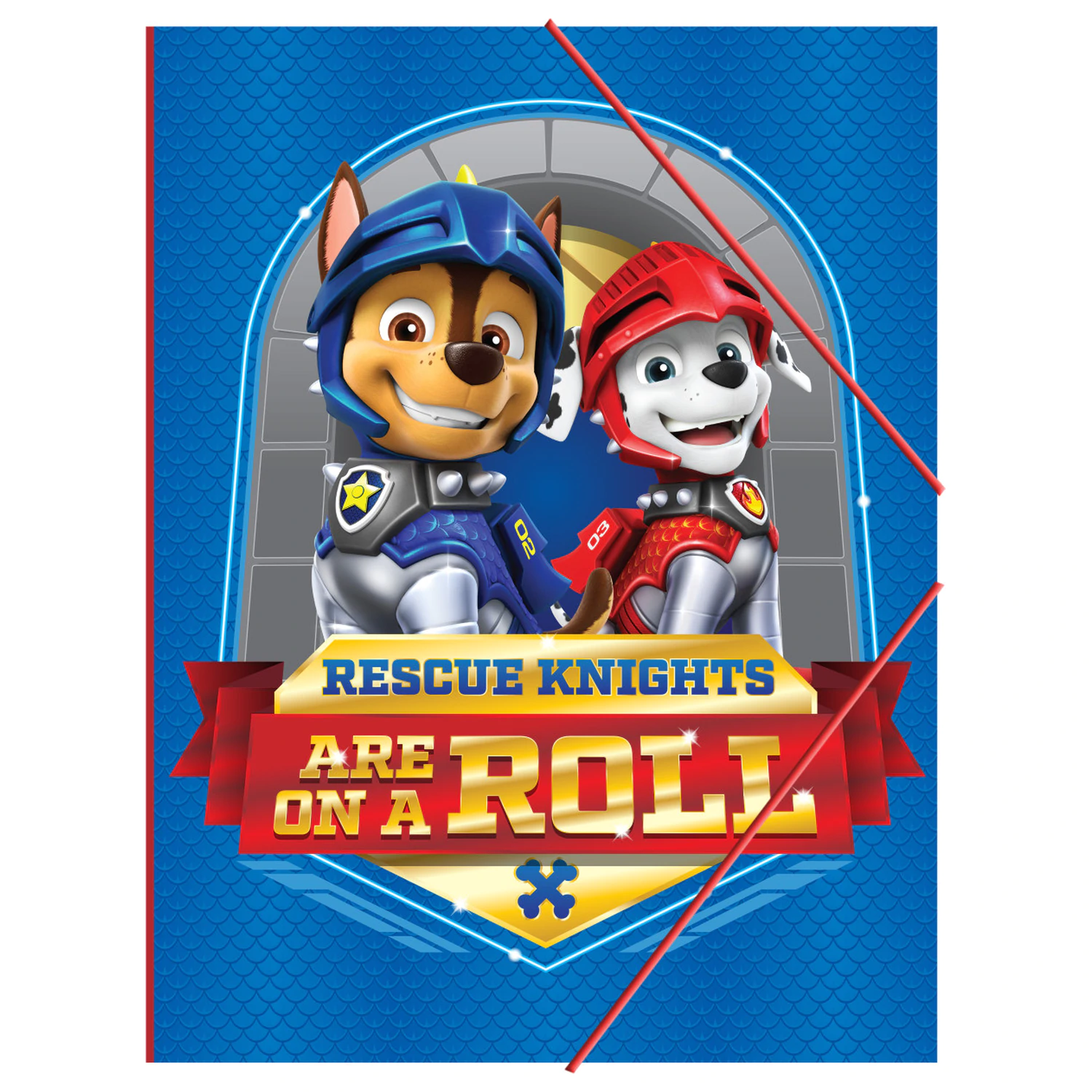 Paw Patrol Knights A/4 Elastic Folder product photo