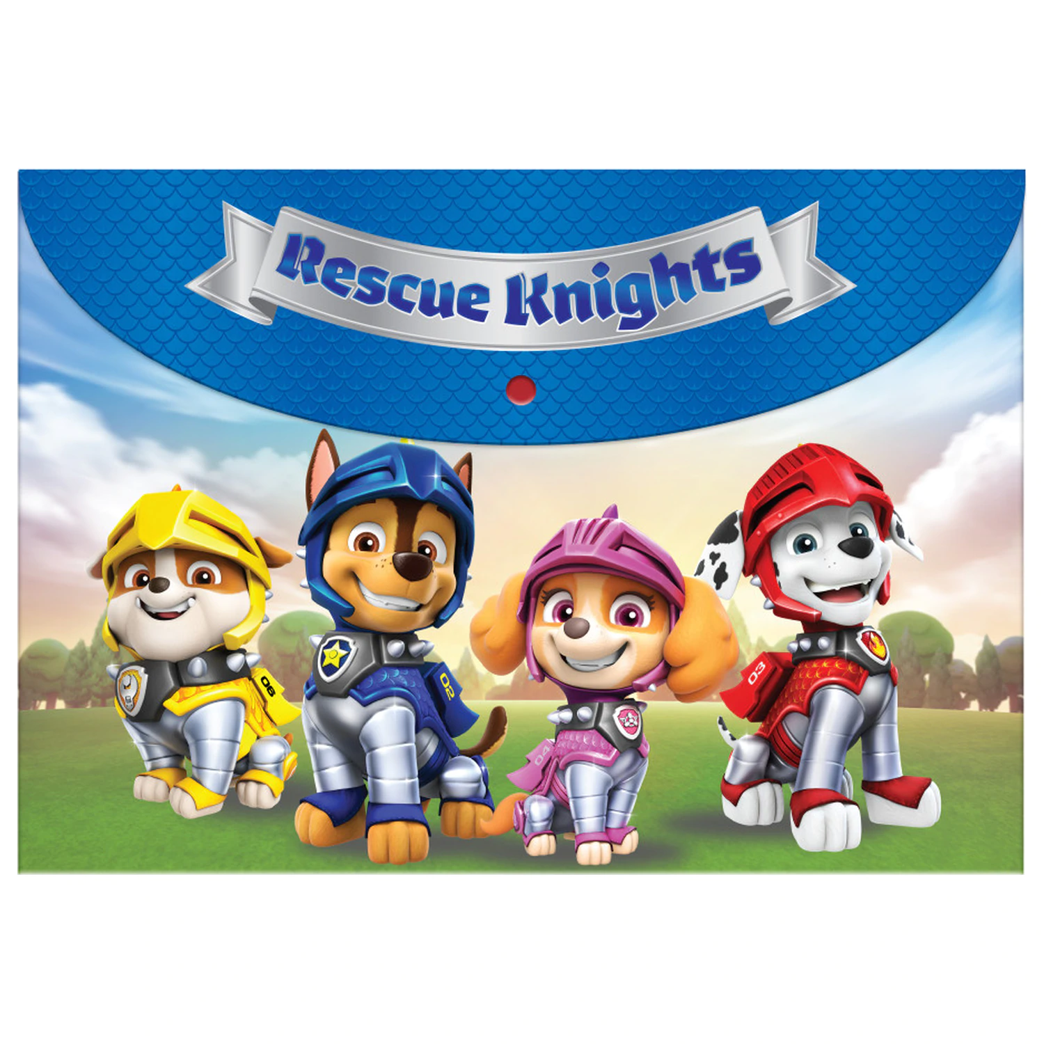 Paw Patrol Knights A/4 Document Holder Pouch product photo