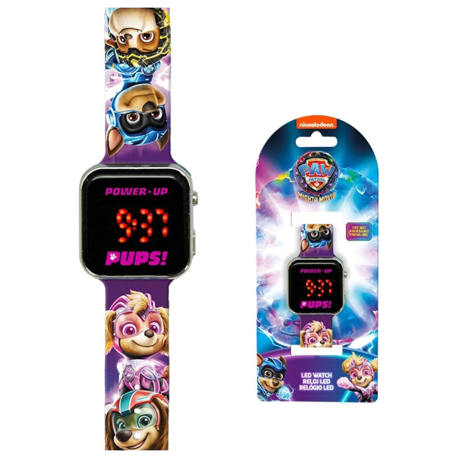 Paw Patrol Knights Skye Digital LED Wristwatch product photo
