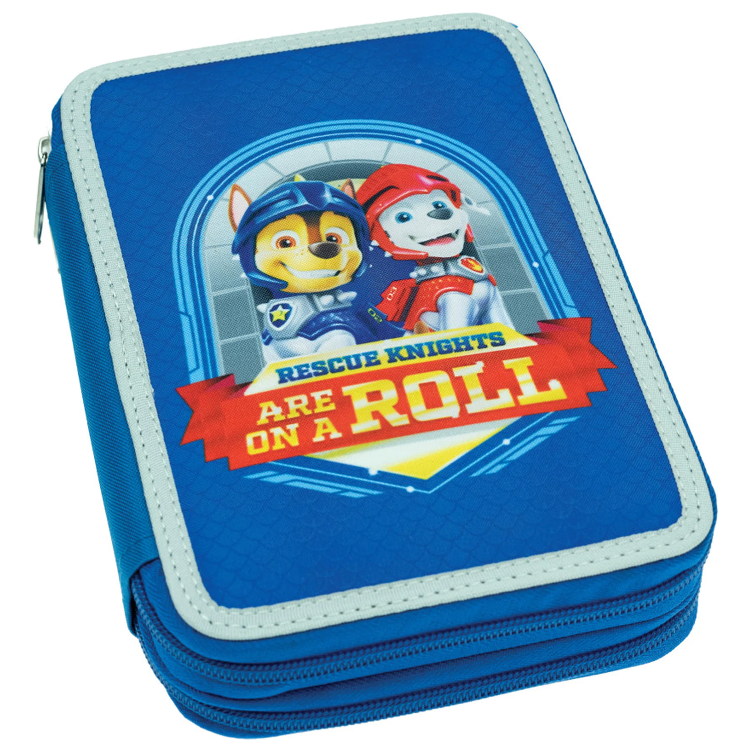 Paw Patrol Knights Pencil Case Filled 2-Tier product photo