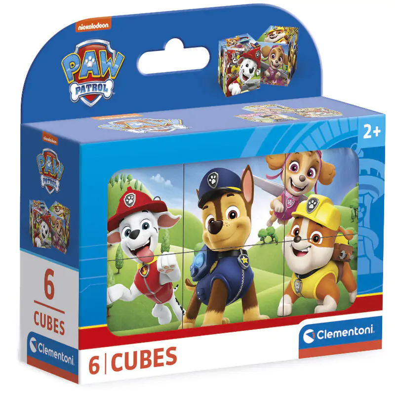 Paw Patrol cube puzzle 6pcs product photo